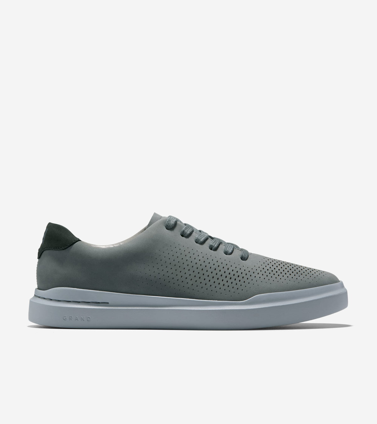 Men's GrandPrø Rally Laser Cut Sneakers-Turbulence-Black-Tradewinds