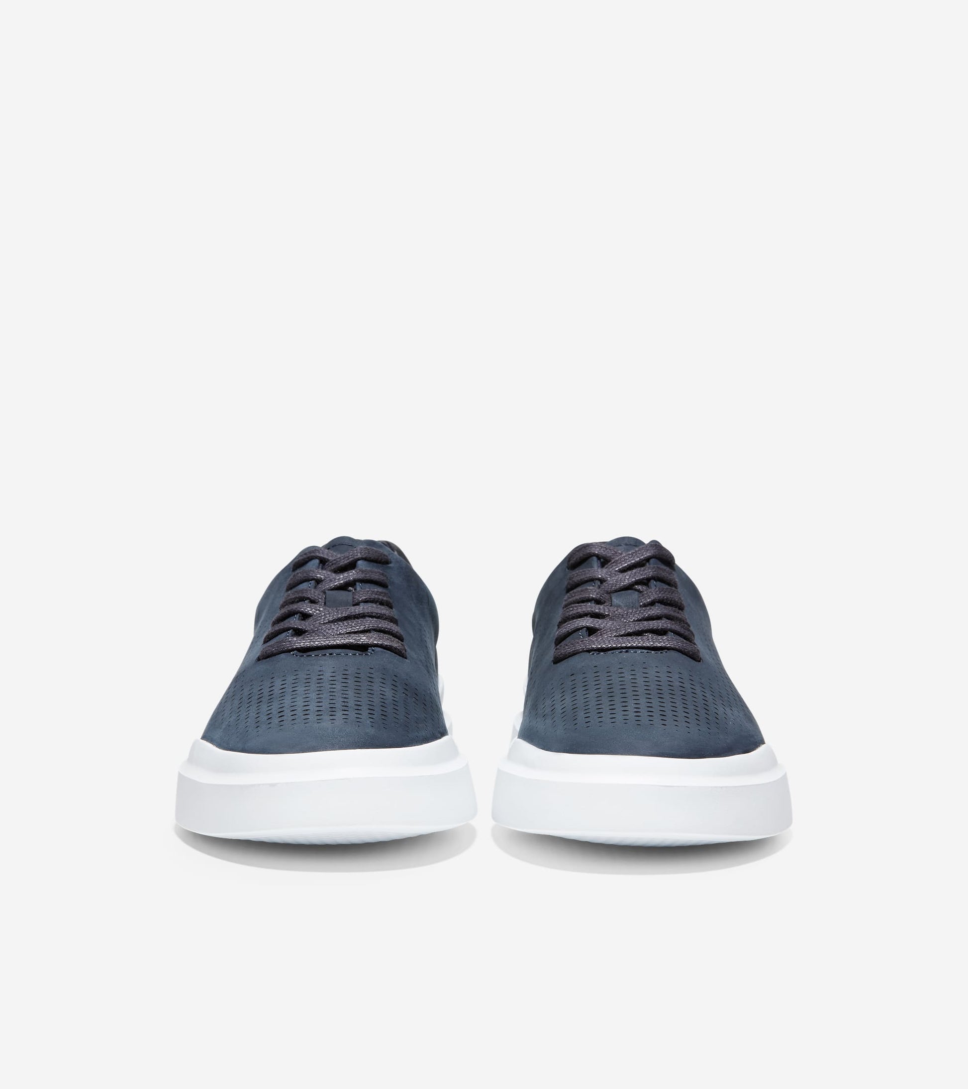 Men's GrandPrø Rally Laser Cut Sneakers-Navy Nubuck