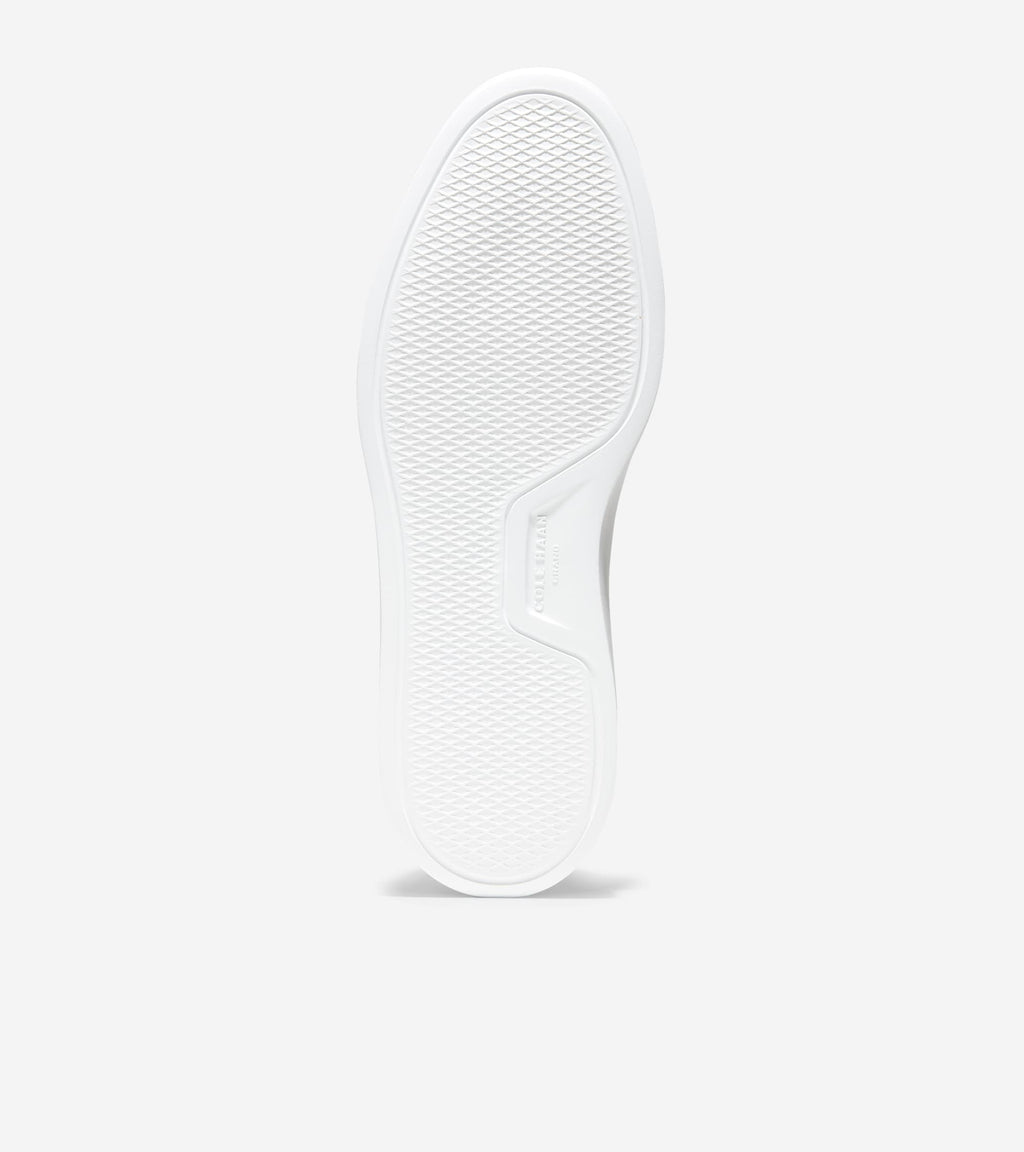 Men's GrandPrø Rally Laser Cut Sneakers-White