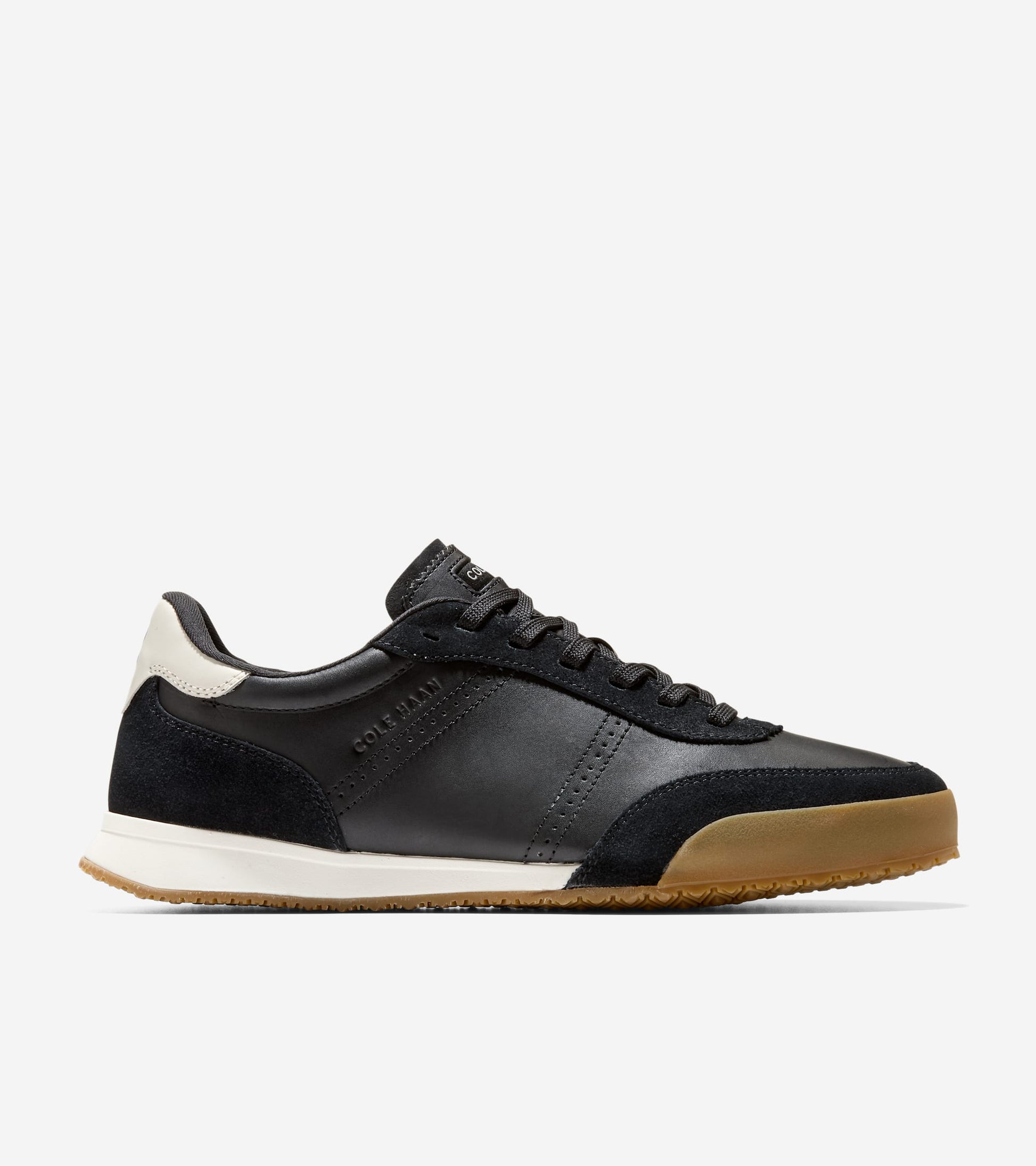 Men's GrandPrø Slimline Sneakers-Black-Ivory