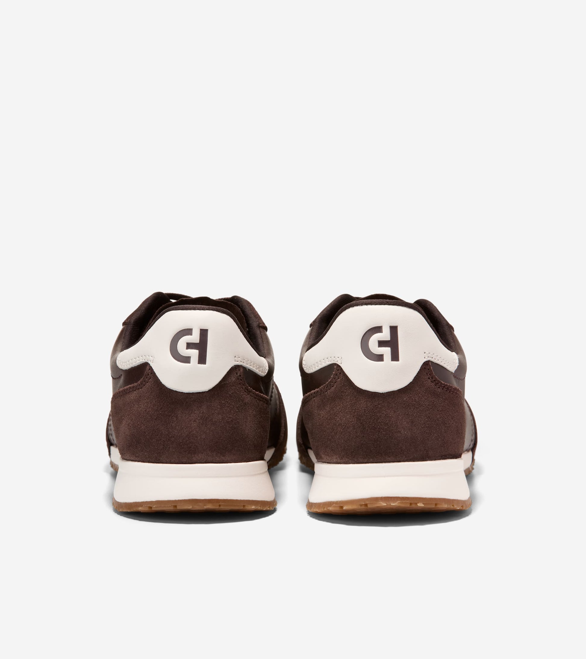 Men's GrandPrø Slimline Sneakers-Dark Chocolate-Ivory