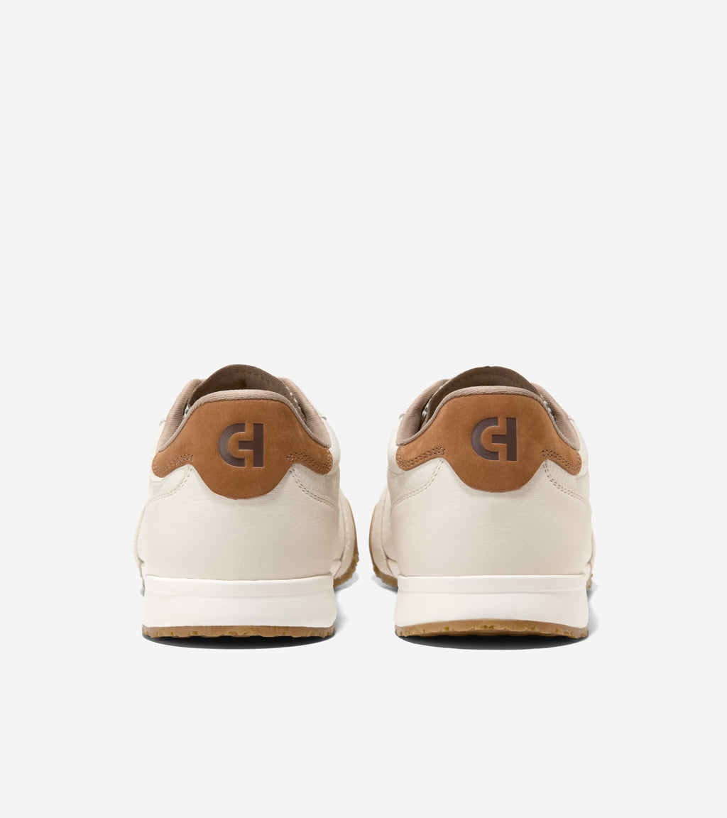 Men's GrandPrø Slimline Sneakers-Ivory-Tobacco