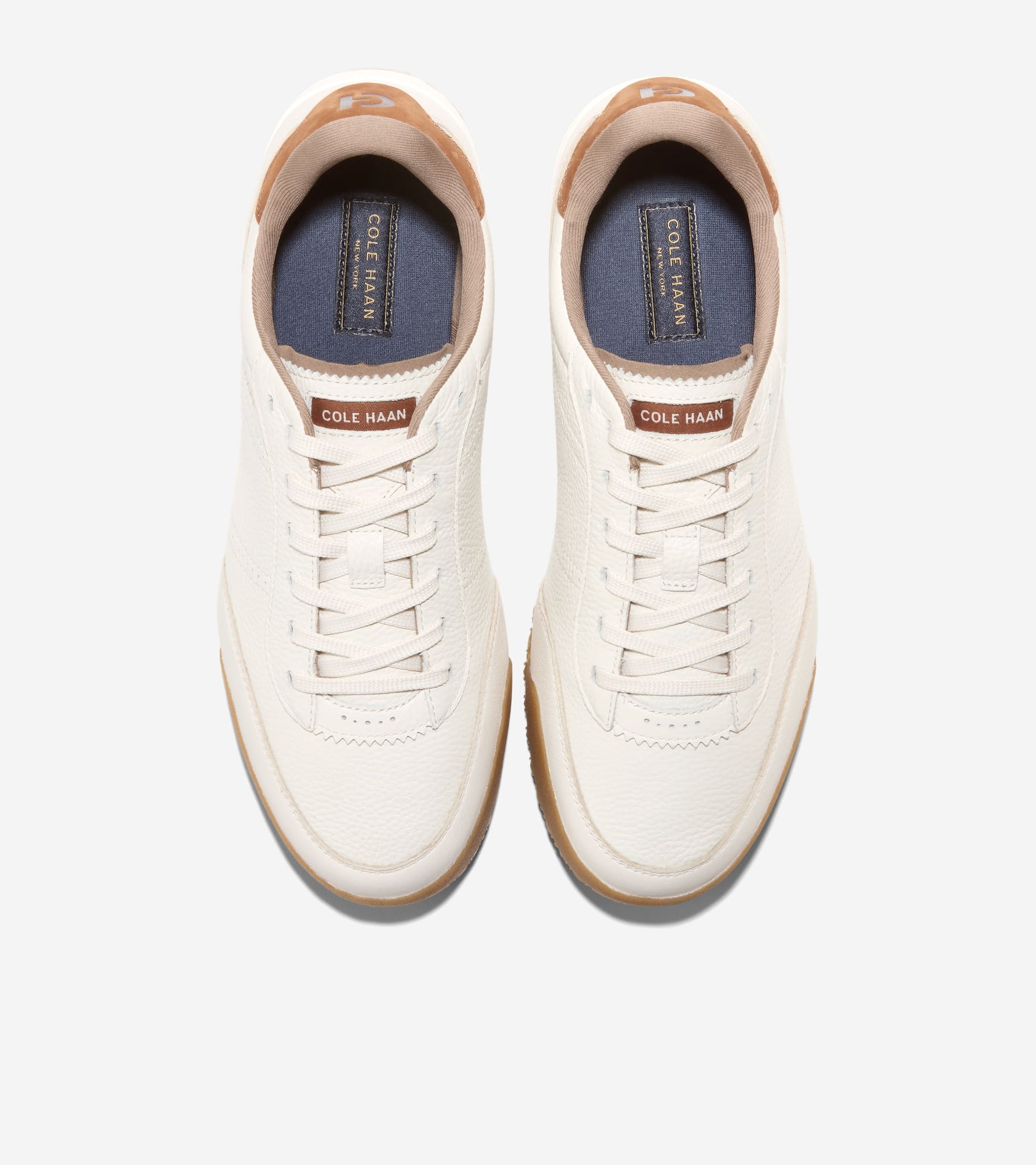 Men's GrandPrø Slimline Sneakers-Ivory-Tobacco