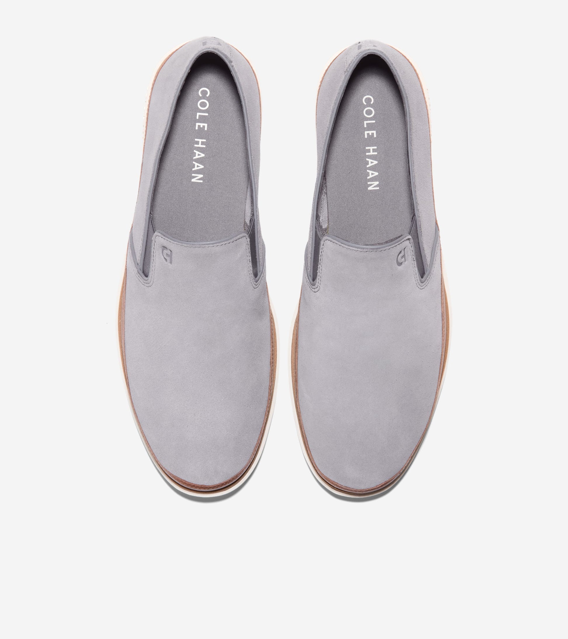 Men's GrandPrø Strawspoint Twin Gore Loafers-Quiet Shade-Dark Sequoia-Ivory