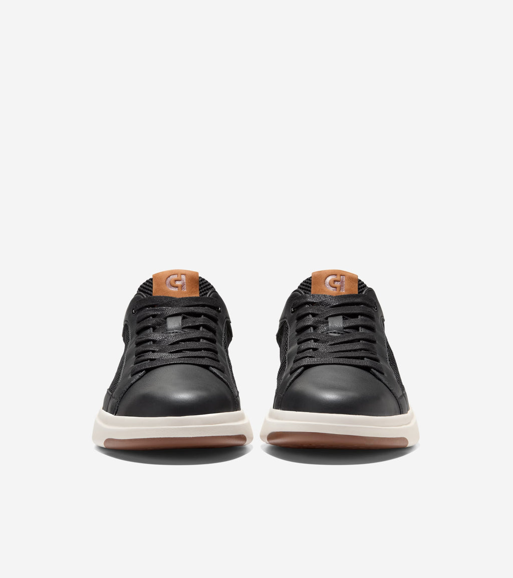 Men's GrandPrø Tennis Sneakers 2.0-Black-New Caramel-Ivory