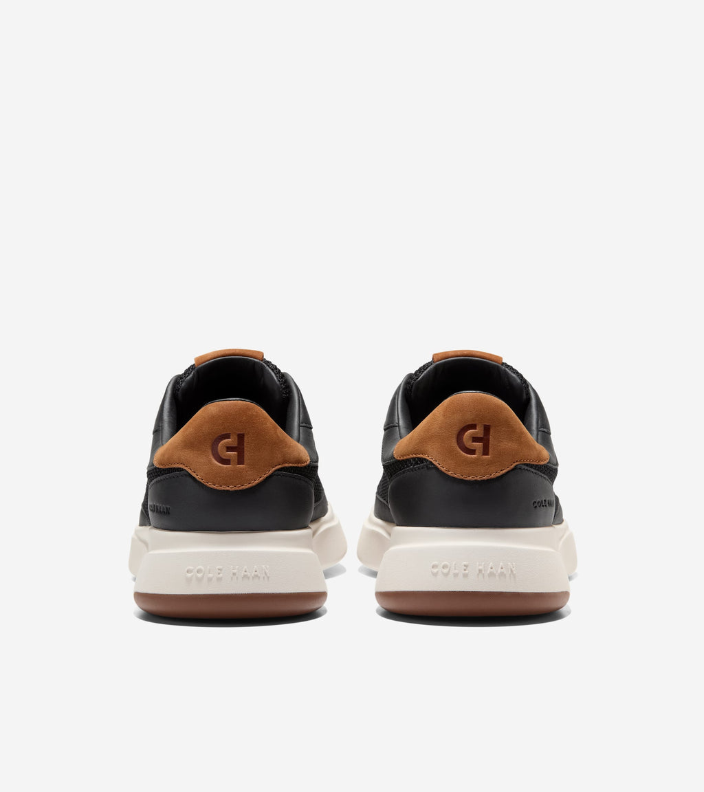 Men's GrandPrø Tennis Sneakers 2.0-Black-New Caramel-Ivory