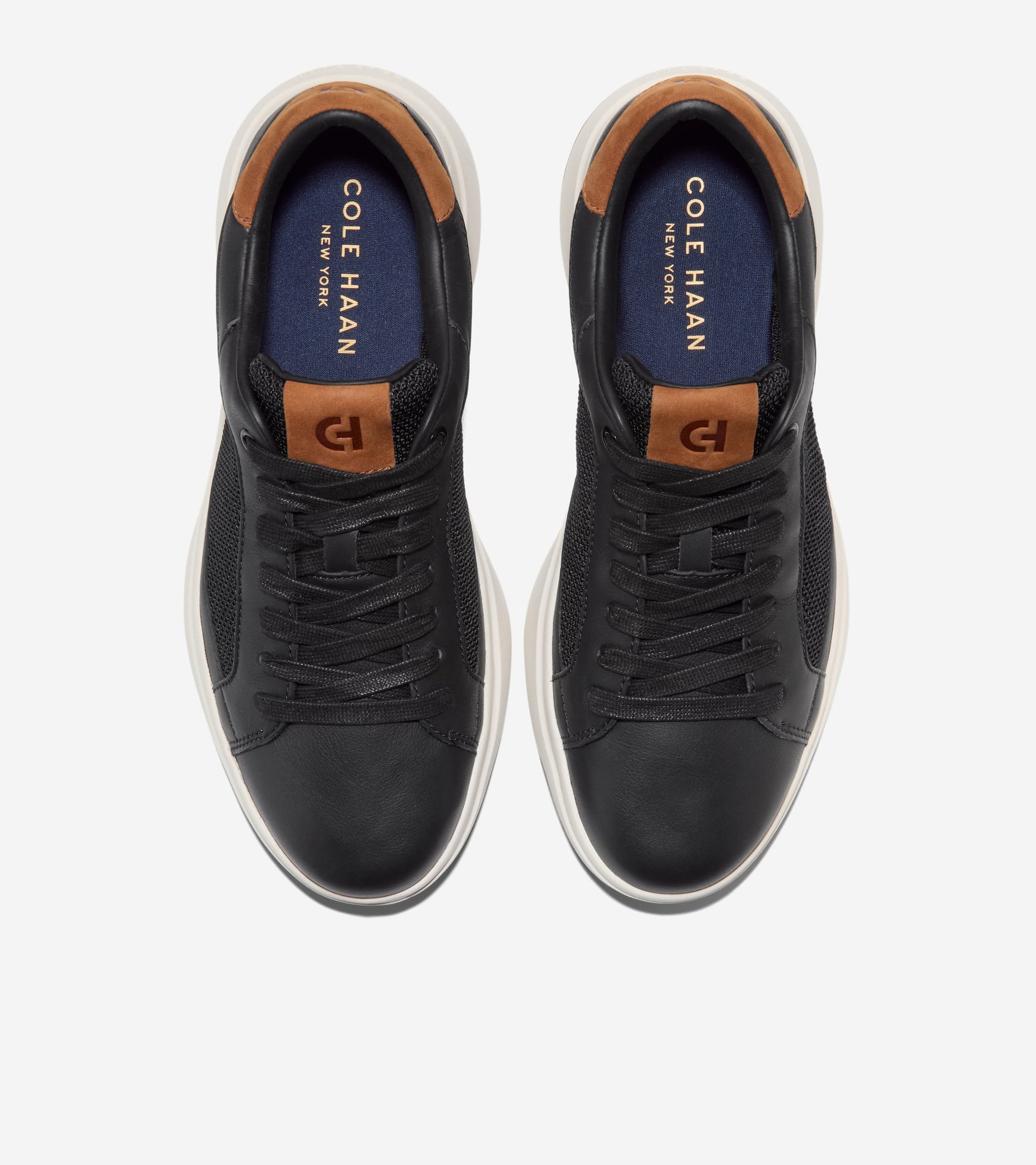 Men's GrandPrø Tennis Sneakers 2.0-Black-New Caramel-Ivory