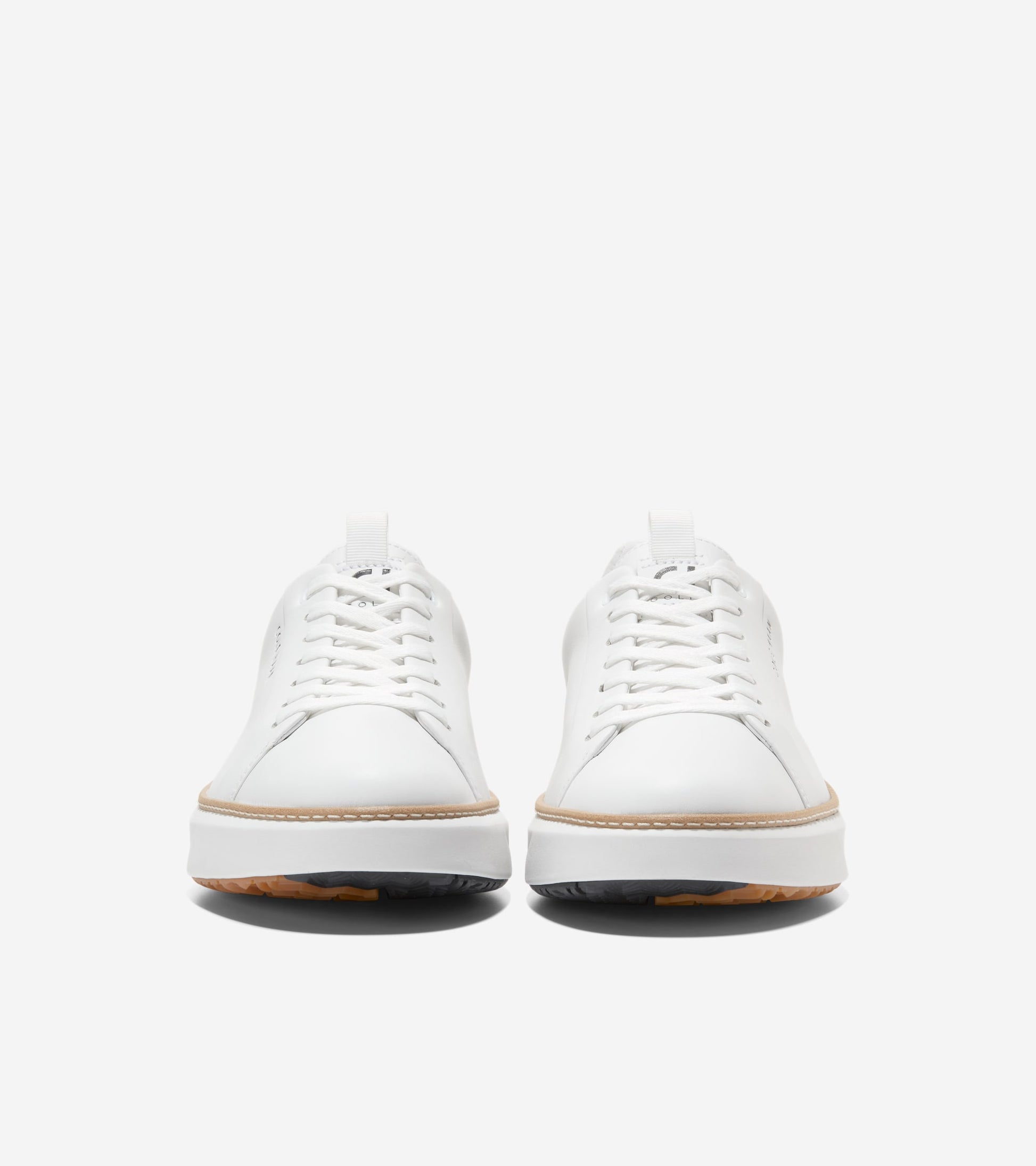 Men's GrandPrø Topspin Waterproof Golf Shoes-Optic White-Natural