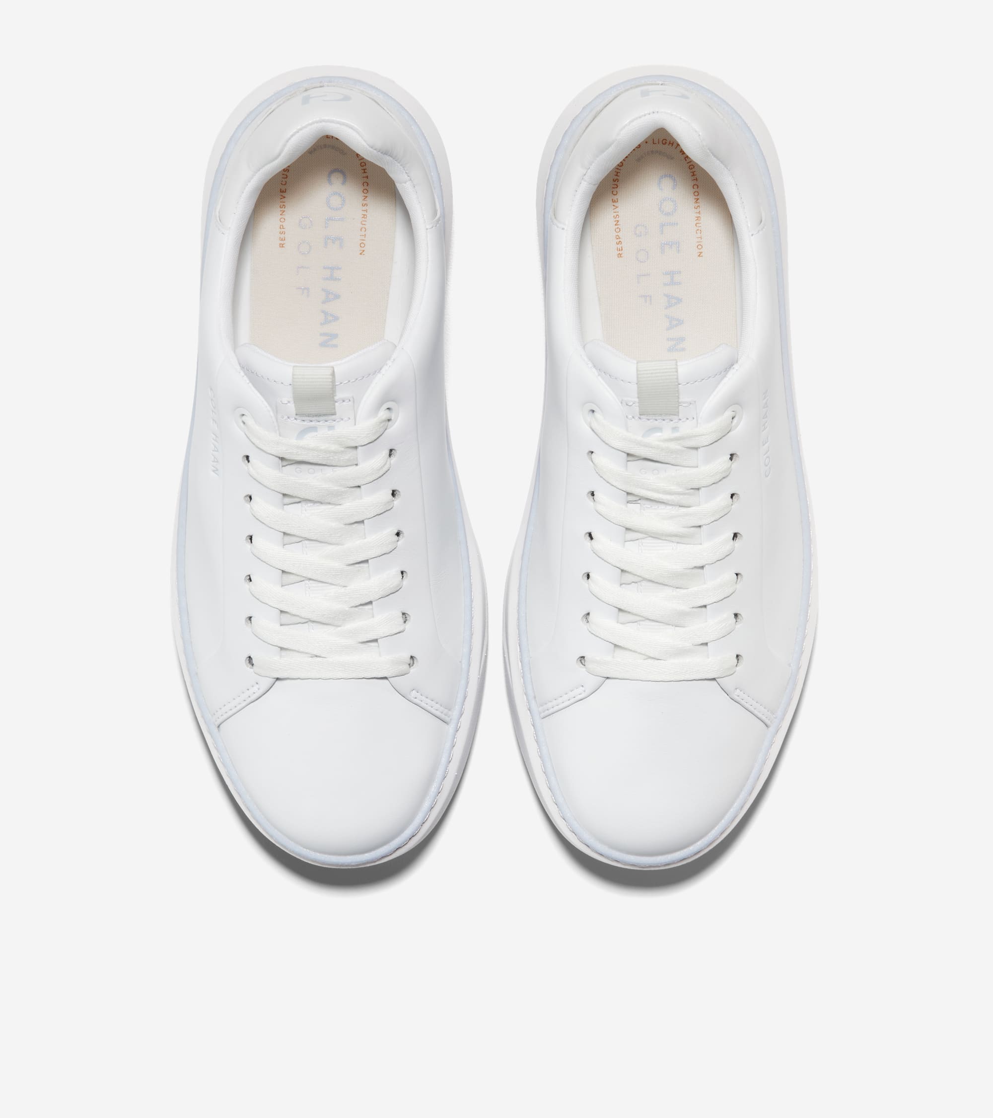 Women's GrandPrø Topspin Waterproof Golf Shoes in White | Cole Haan