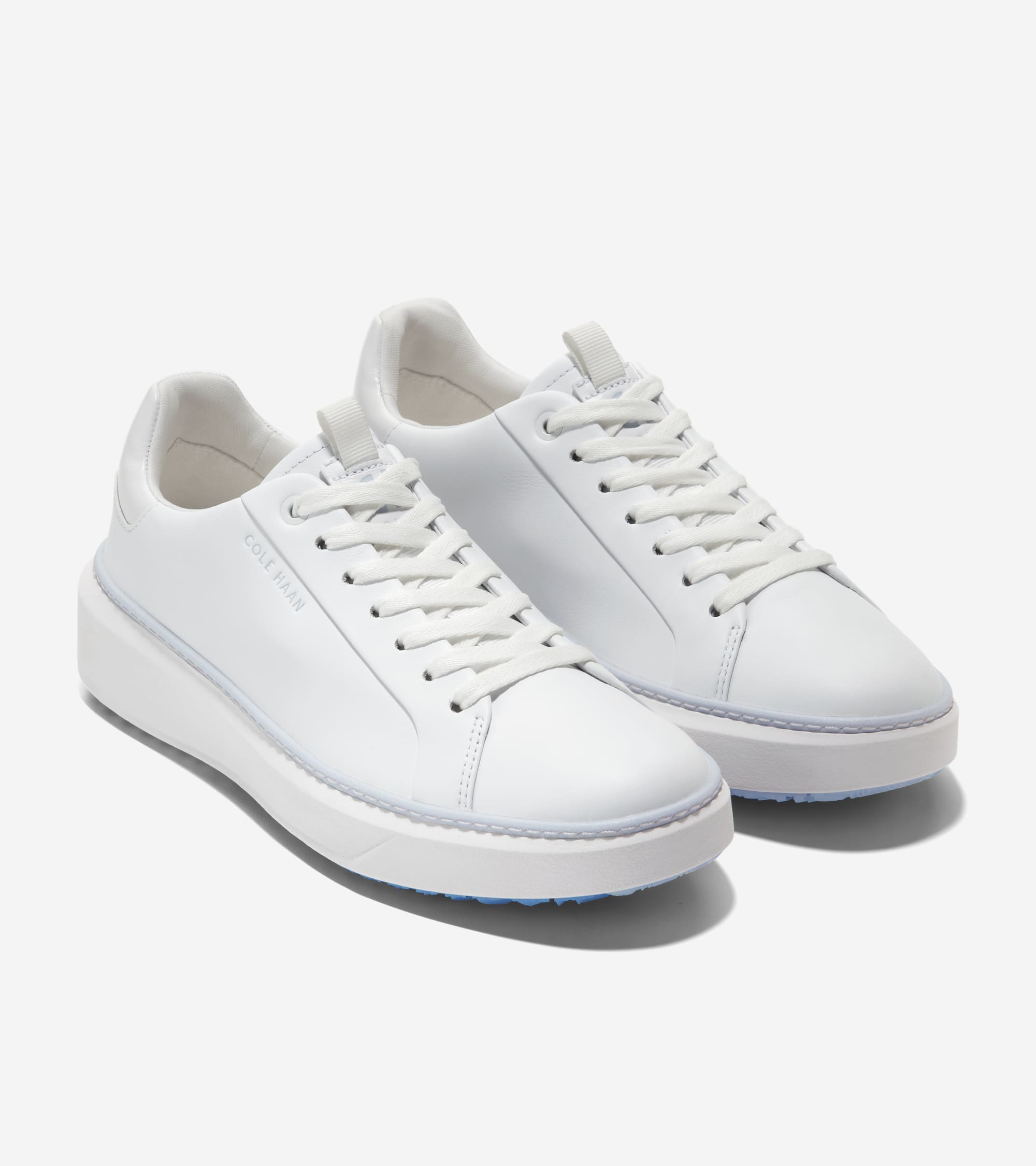 Women's GrandPrø Topspin Waterproof Golf Shoes in White | Cole Haan