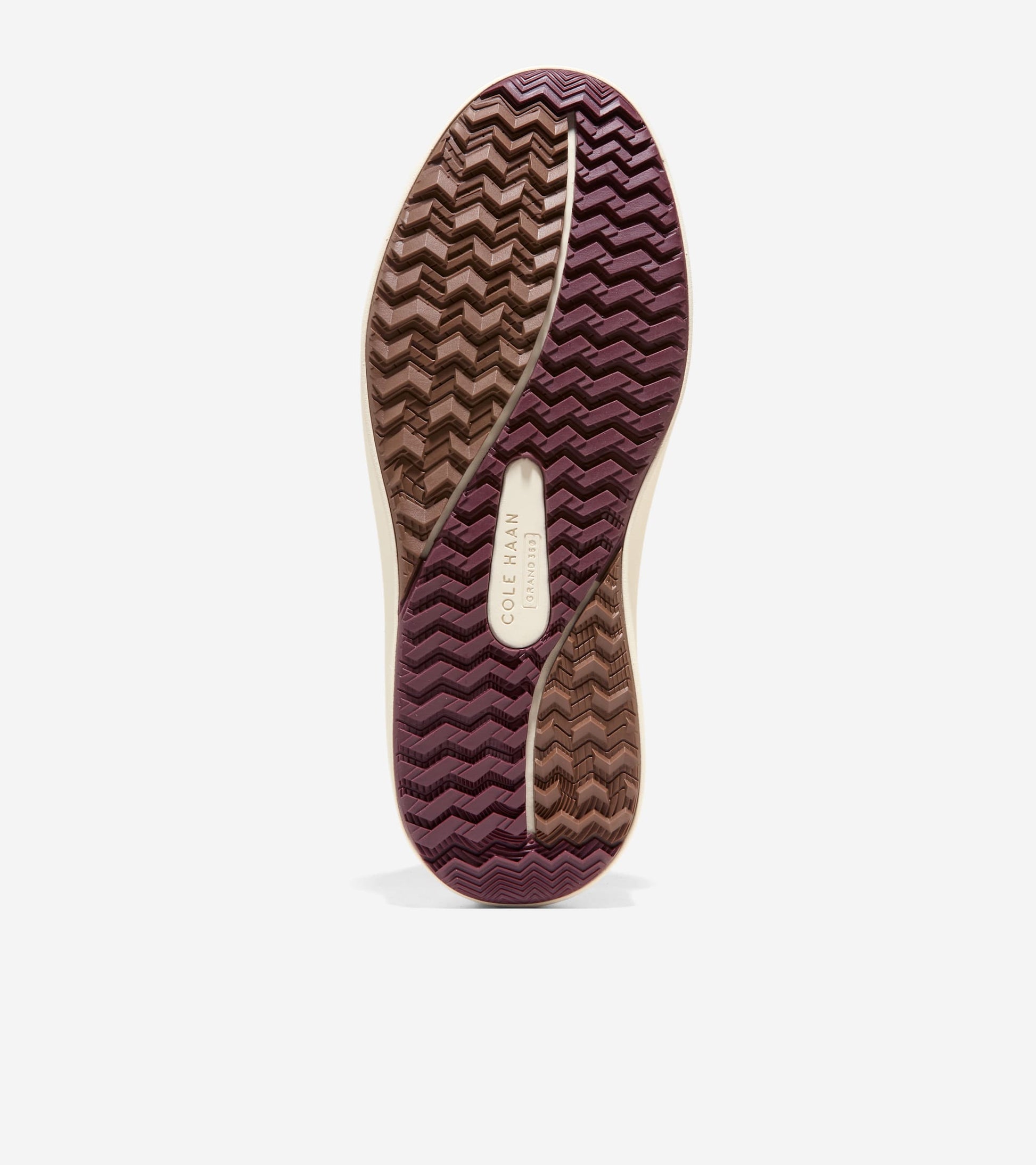 Women's GrandPrø Topspin Golf Shoes-Ivory-Bloodstone-Fondue Fudge