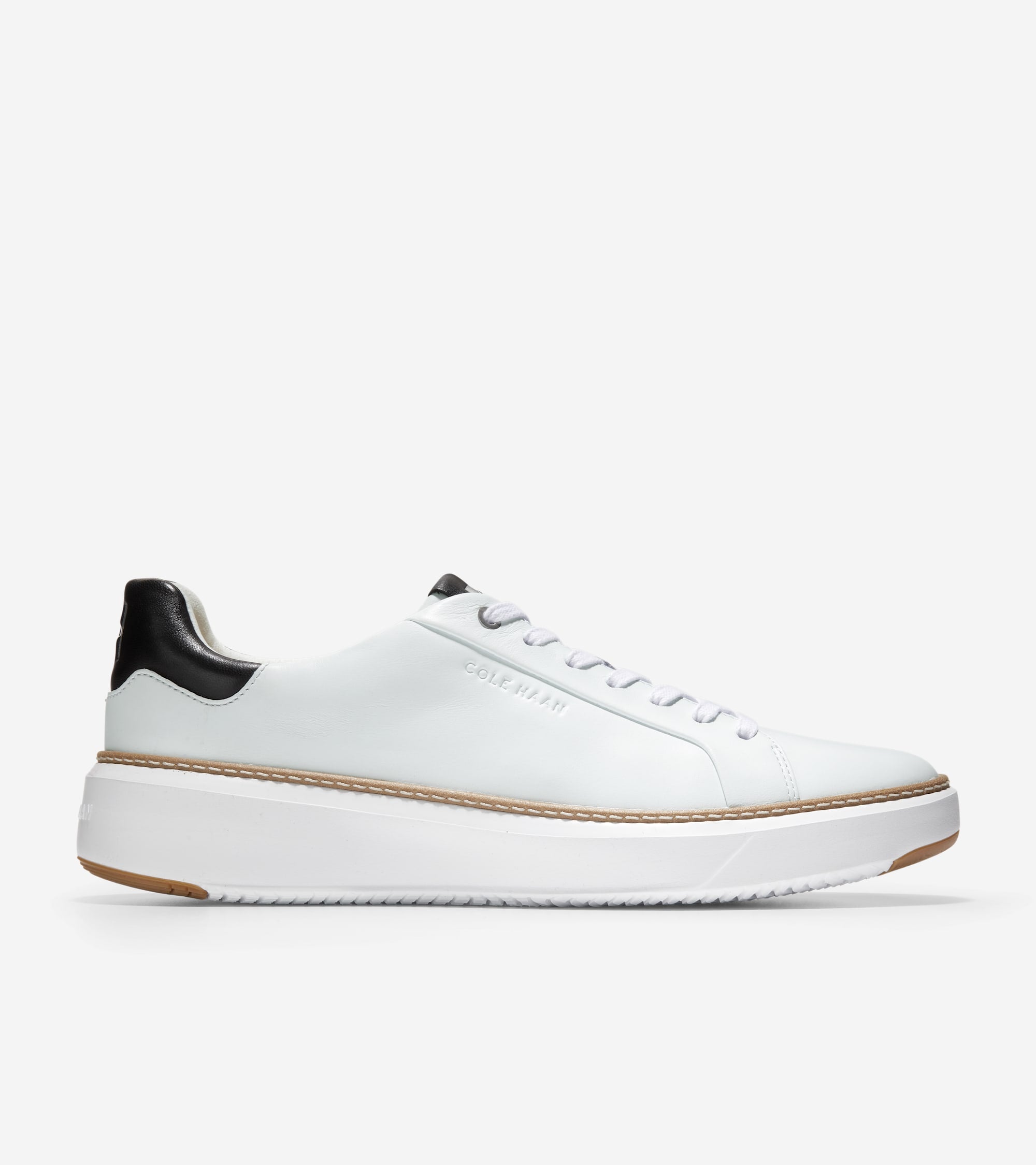 Men's GrandPrø Topspin Sneakers in White | Cole Haan