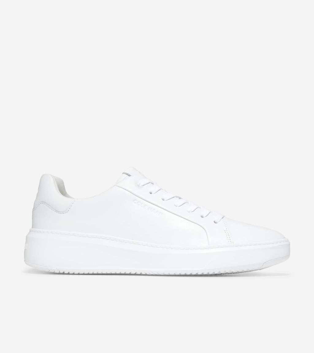 Men's GrandPrø Topspin Sneakers-Optic White