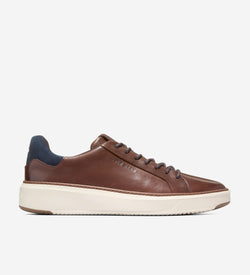 Men's GrandPrø Topspin Sneakers-Chestnut-Navy Blazer-Ivory