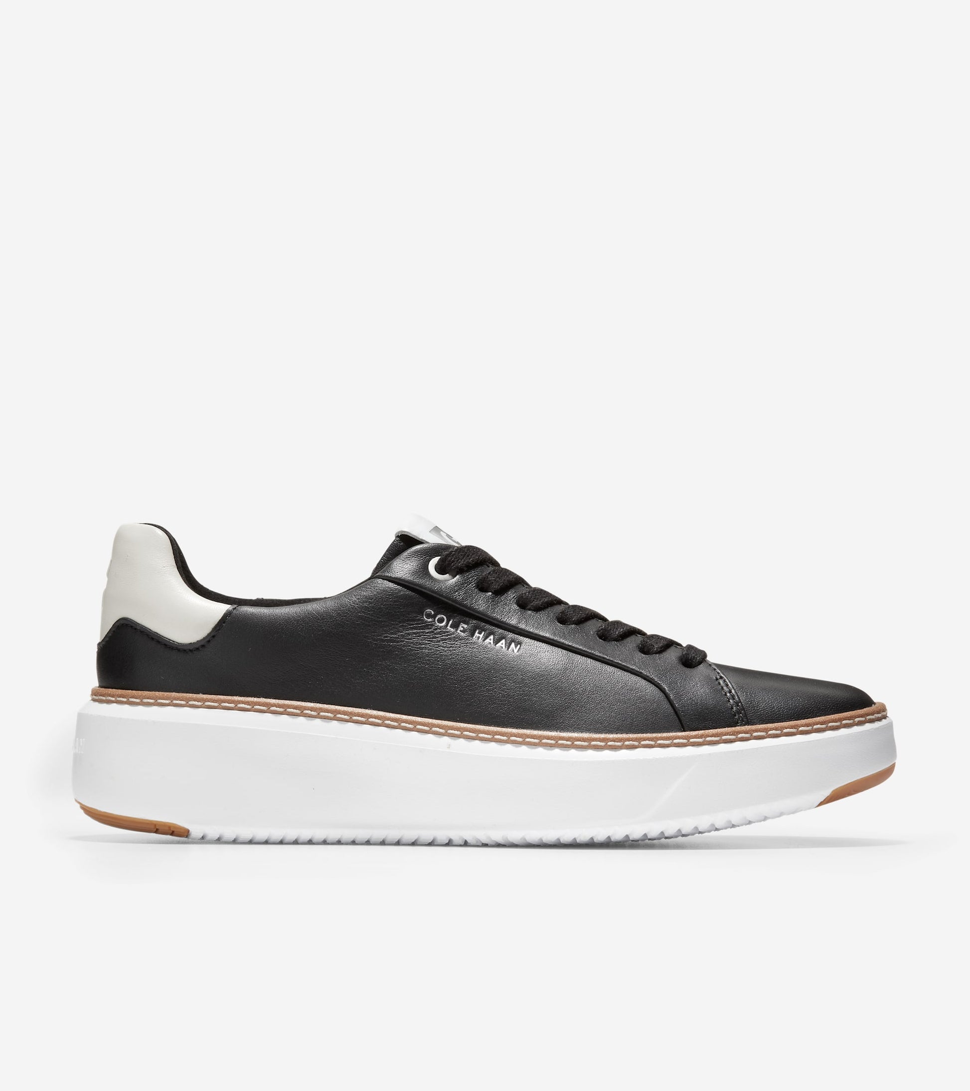 Women's GrandPrø Topspin Sneakers-Black-Optic White