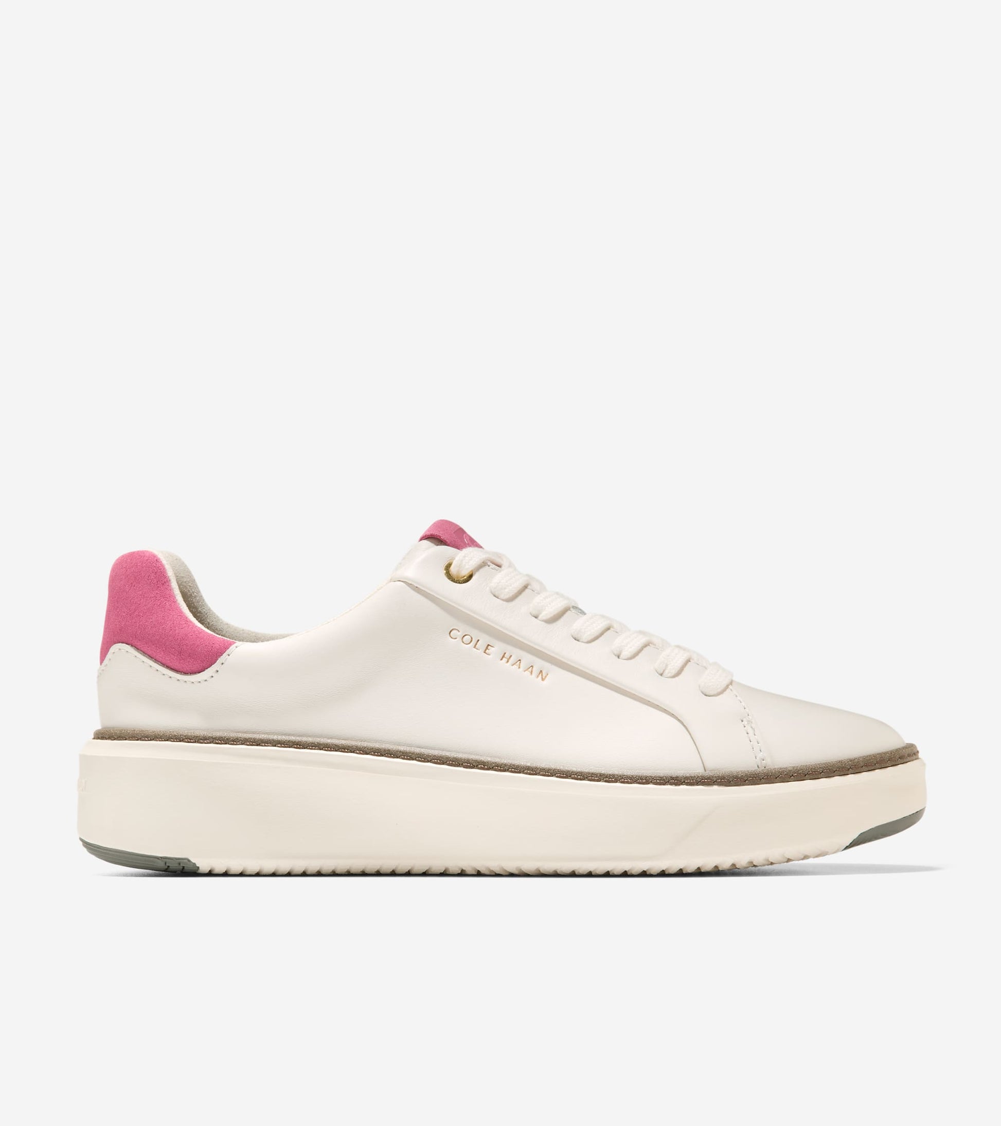 Women's GrandPrø Topspin Sneakers-Ivory-Rose Wine