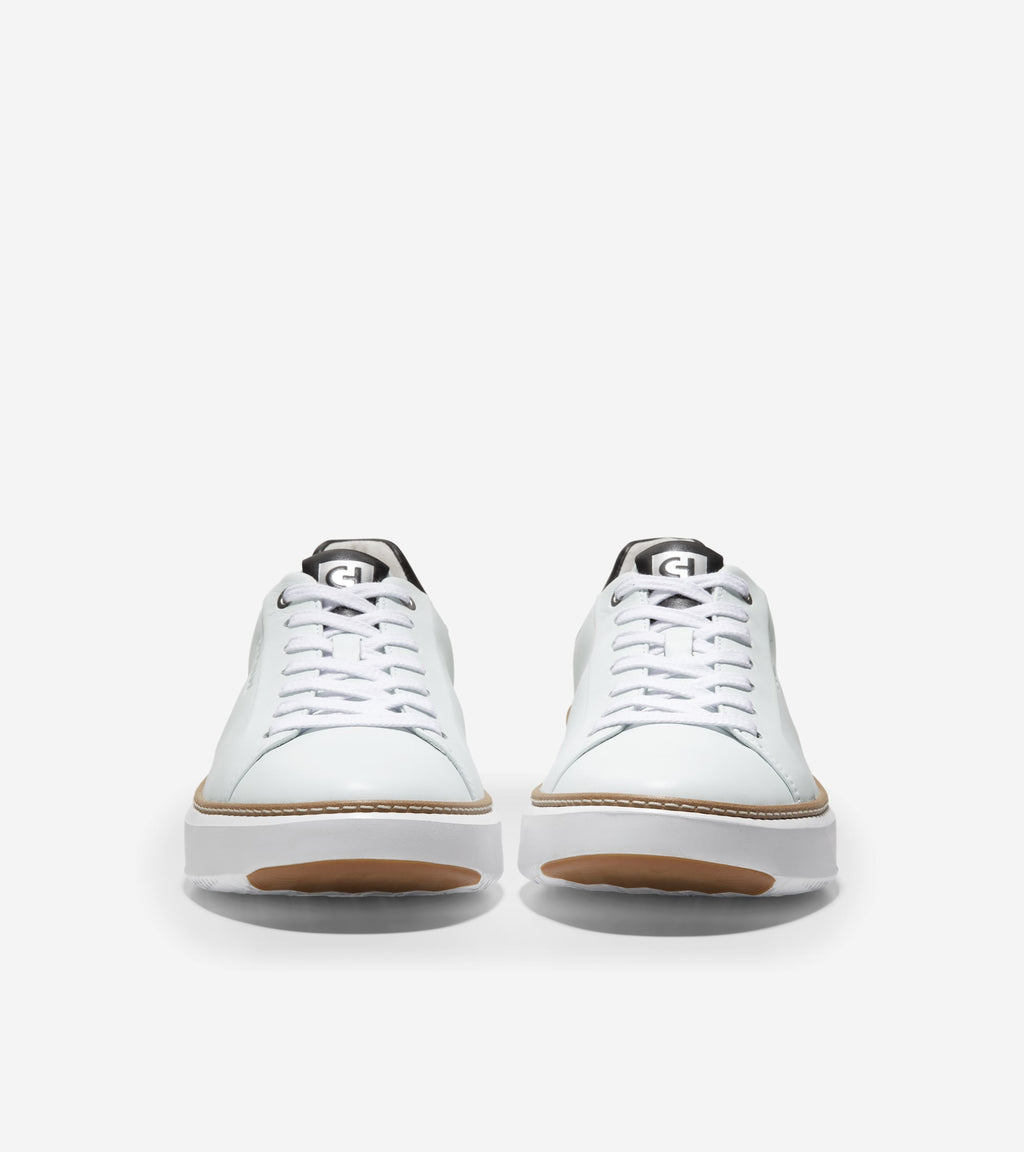 Men's GrandPrø Topspin Sneakers-Optic White-Black