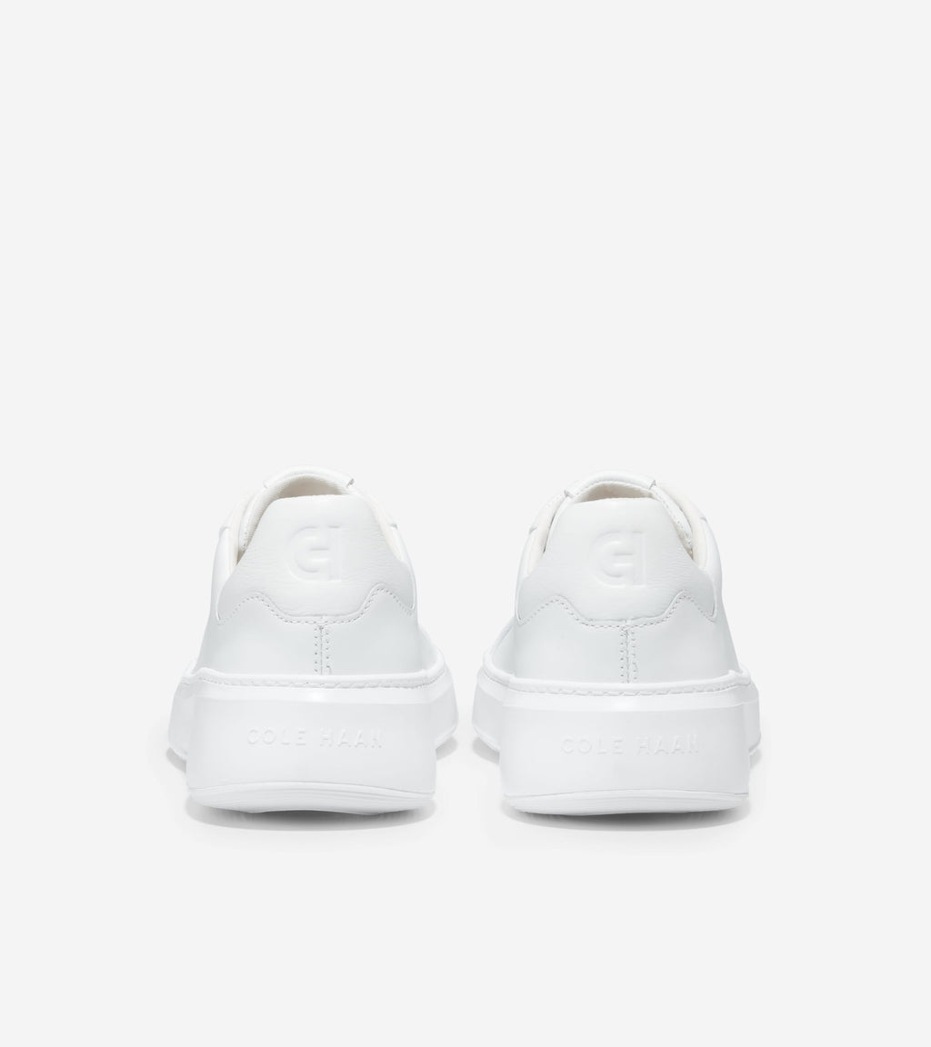 Men's GrandPrø Topspin Sneakers-Optic White