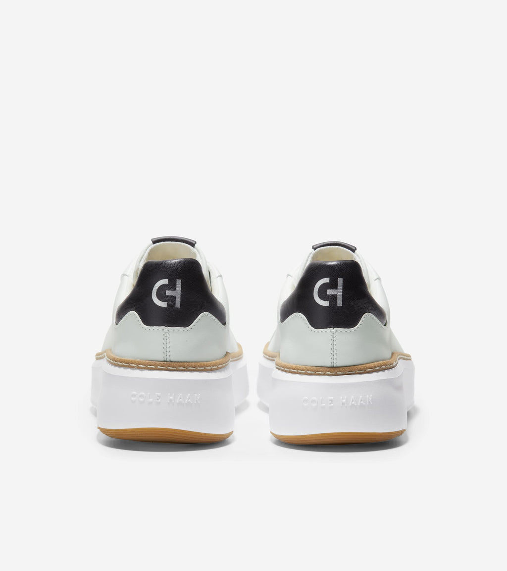 Women's GrandPrø Topspin Sneakers-Ivory-Black