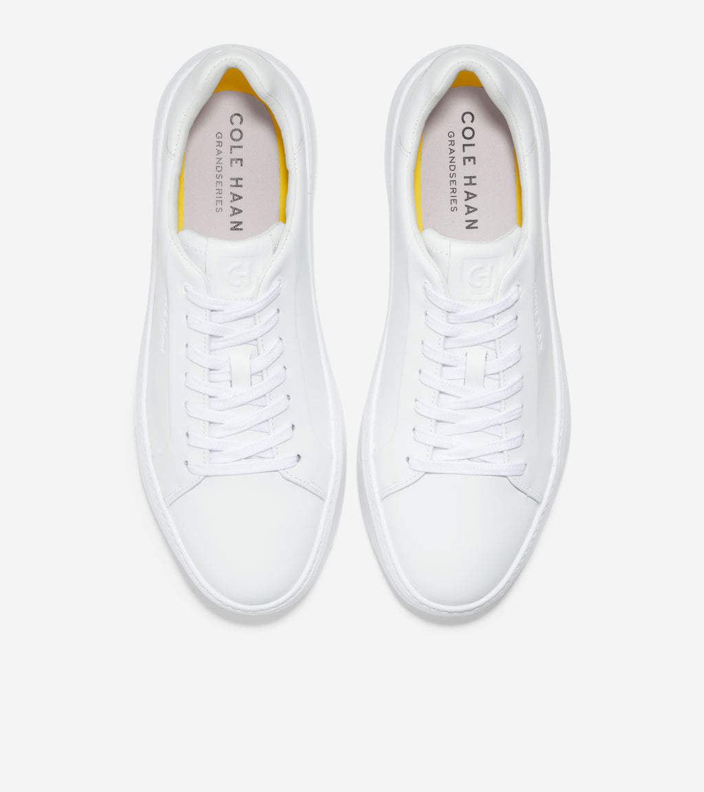 Men's GrandPrø Topspin Sneakers-Optic White