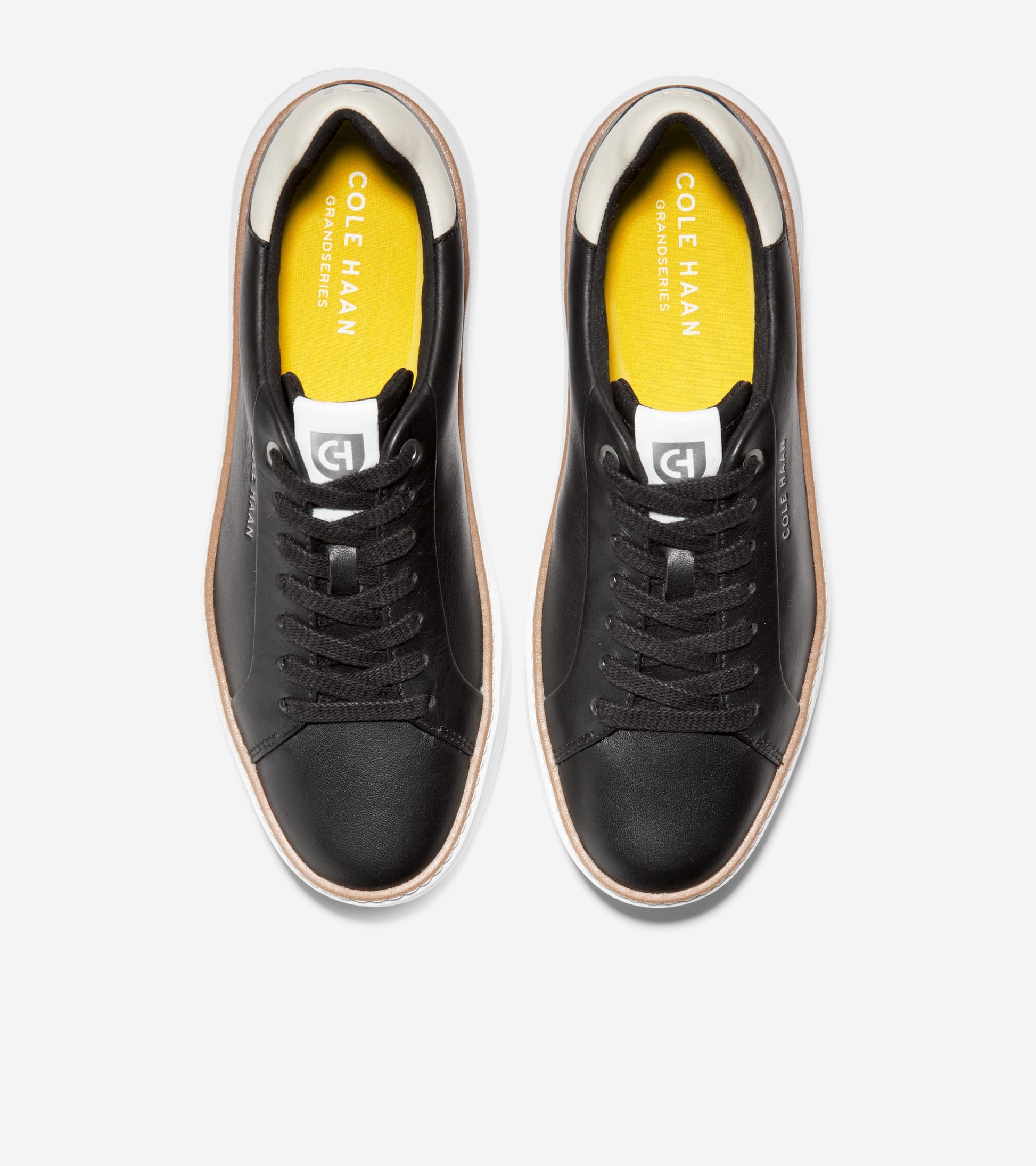 Women's GrandPrø Topspin Sneakers-Black-Optic White