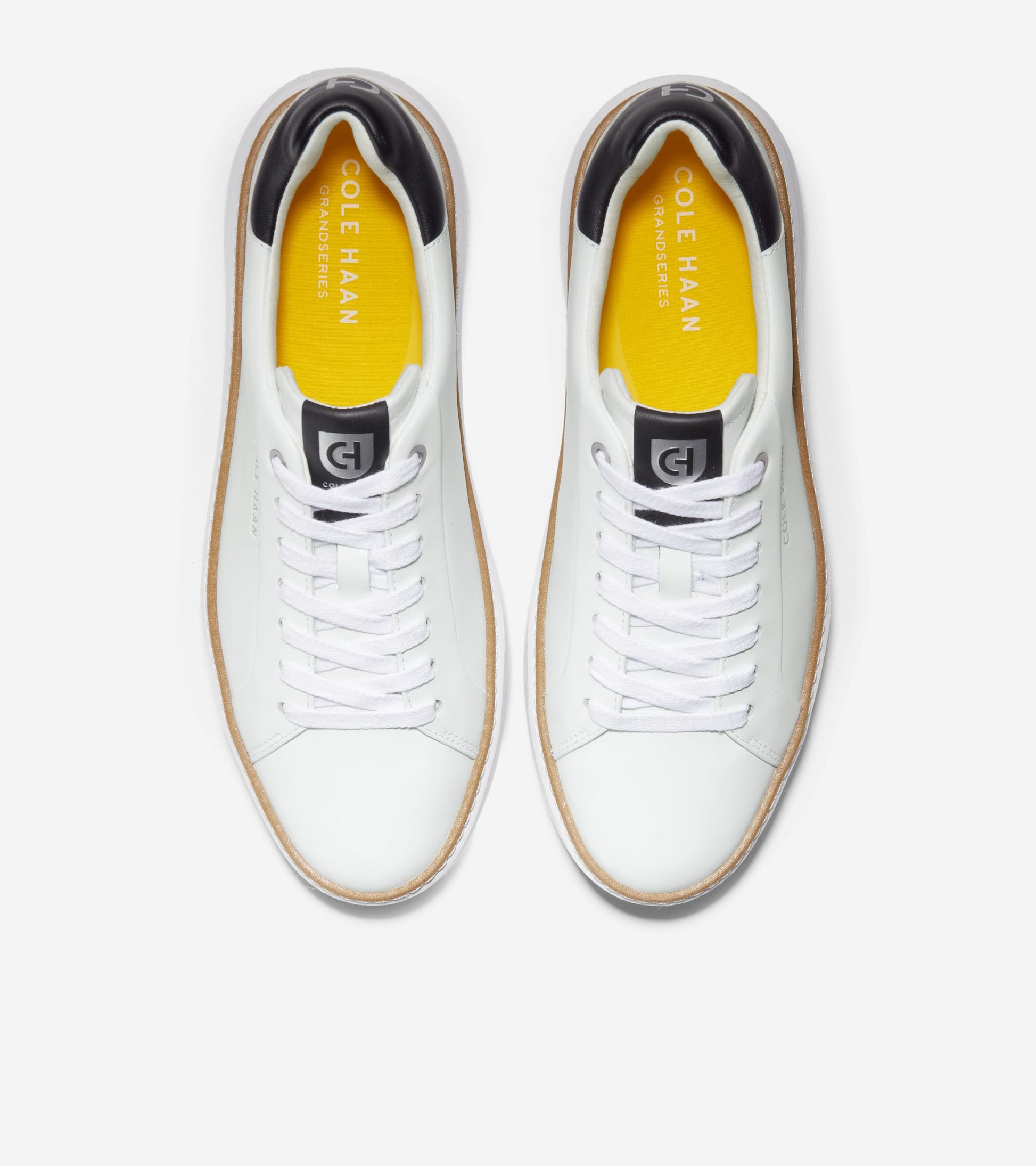 Women's GrandPrø Topspin Sneakers-Ivory-Black