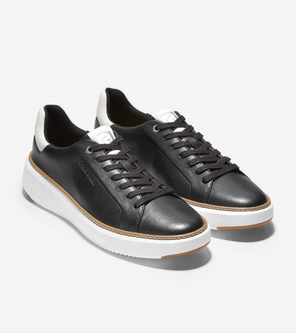 Men's GrandPrø Topspin Sneakers-Black