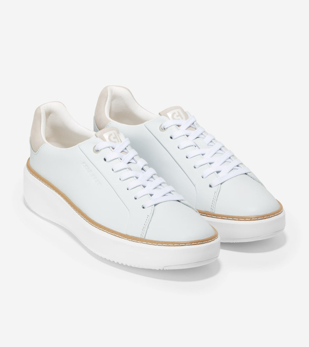 Women's GrandPrø Topspin Sneakers-White-Dove