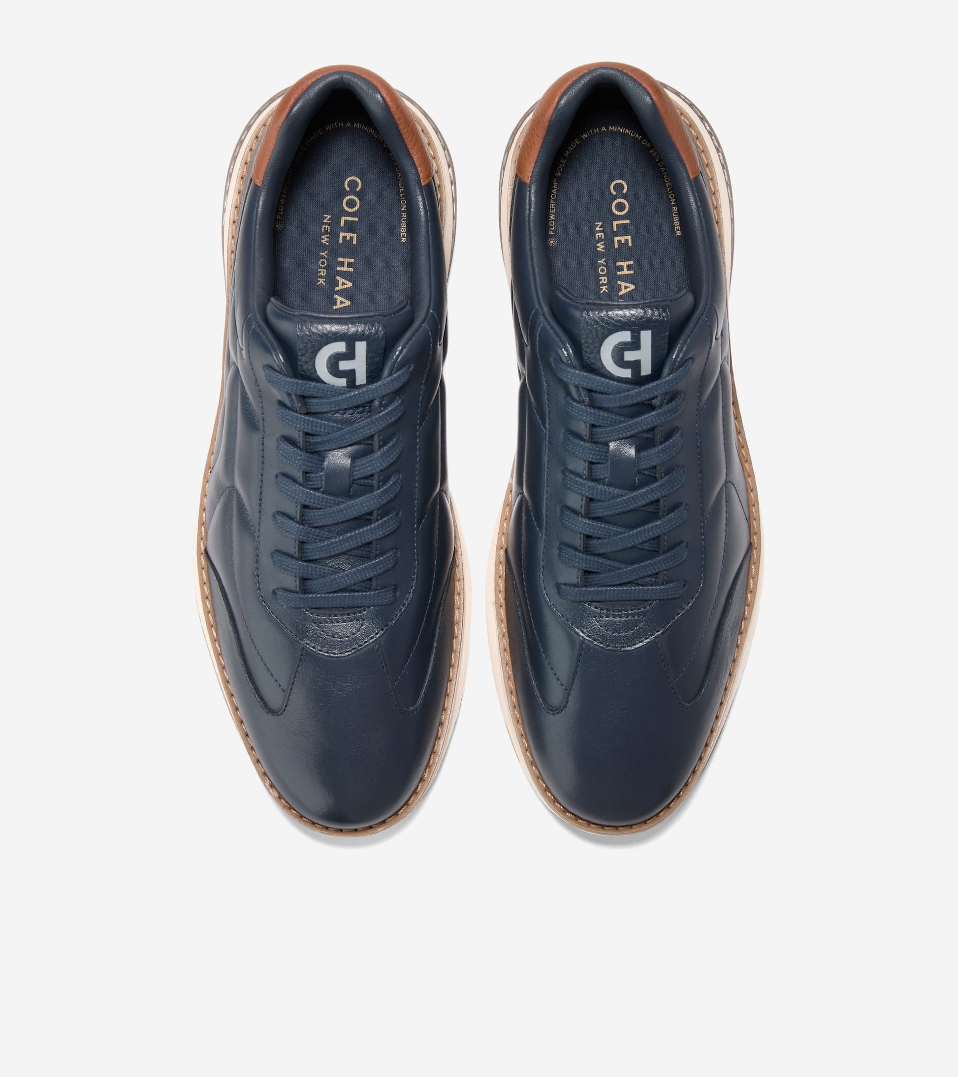 Men's GrandPrø Touchline Energyweave Sneaker-Navy Blazer-British Tan-Ivory