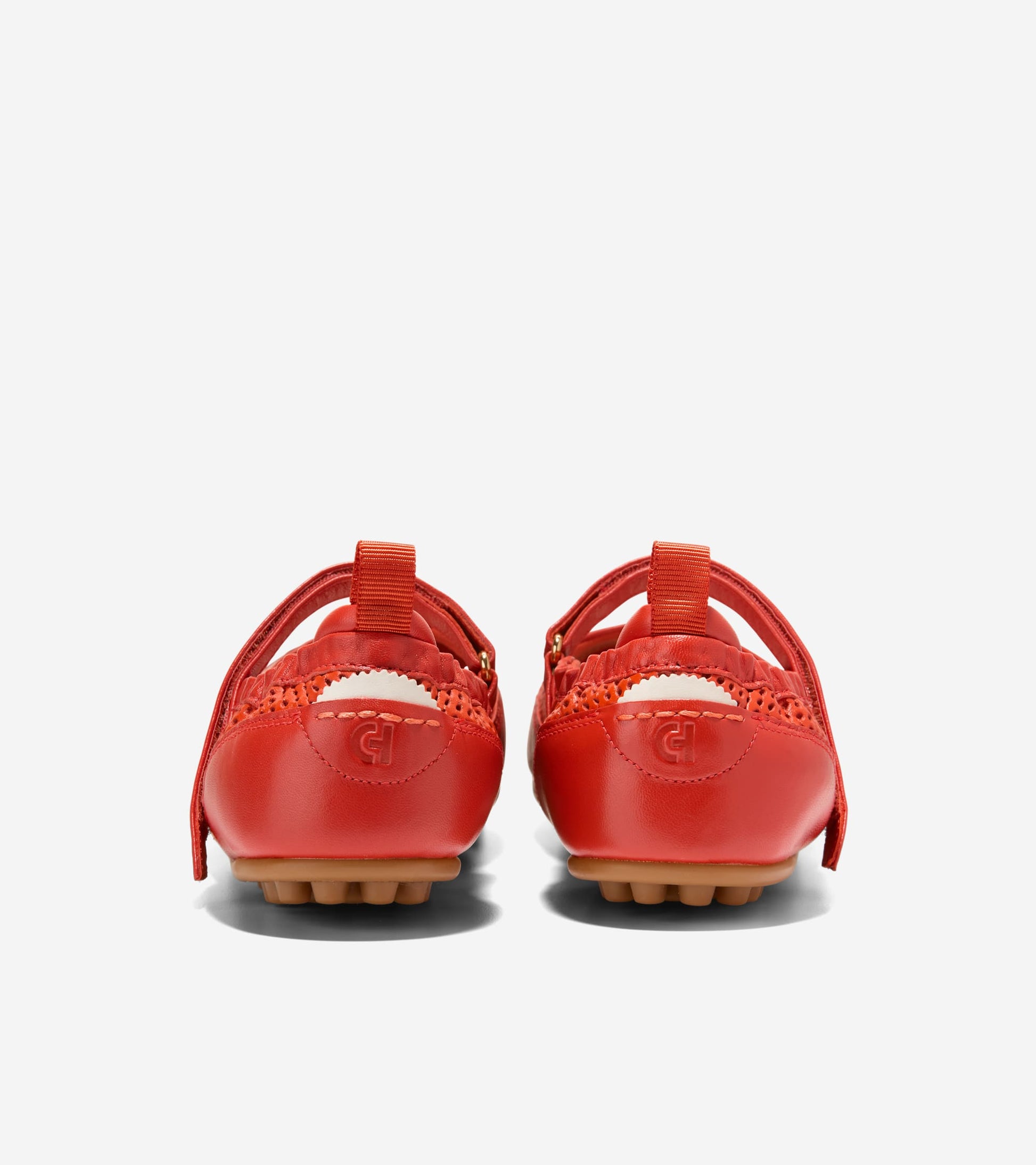 Women's GrandPrø Travina Mary Jane Ballet Flats-Summer Fig
