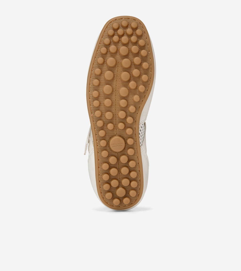 Women's GrandPrø Travina Mary Jane Ballet Flats-Powder
