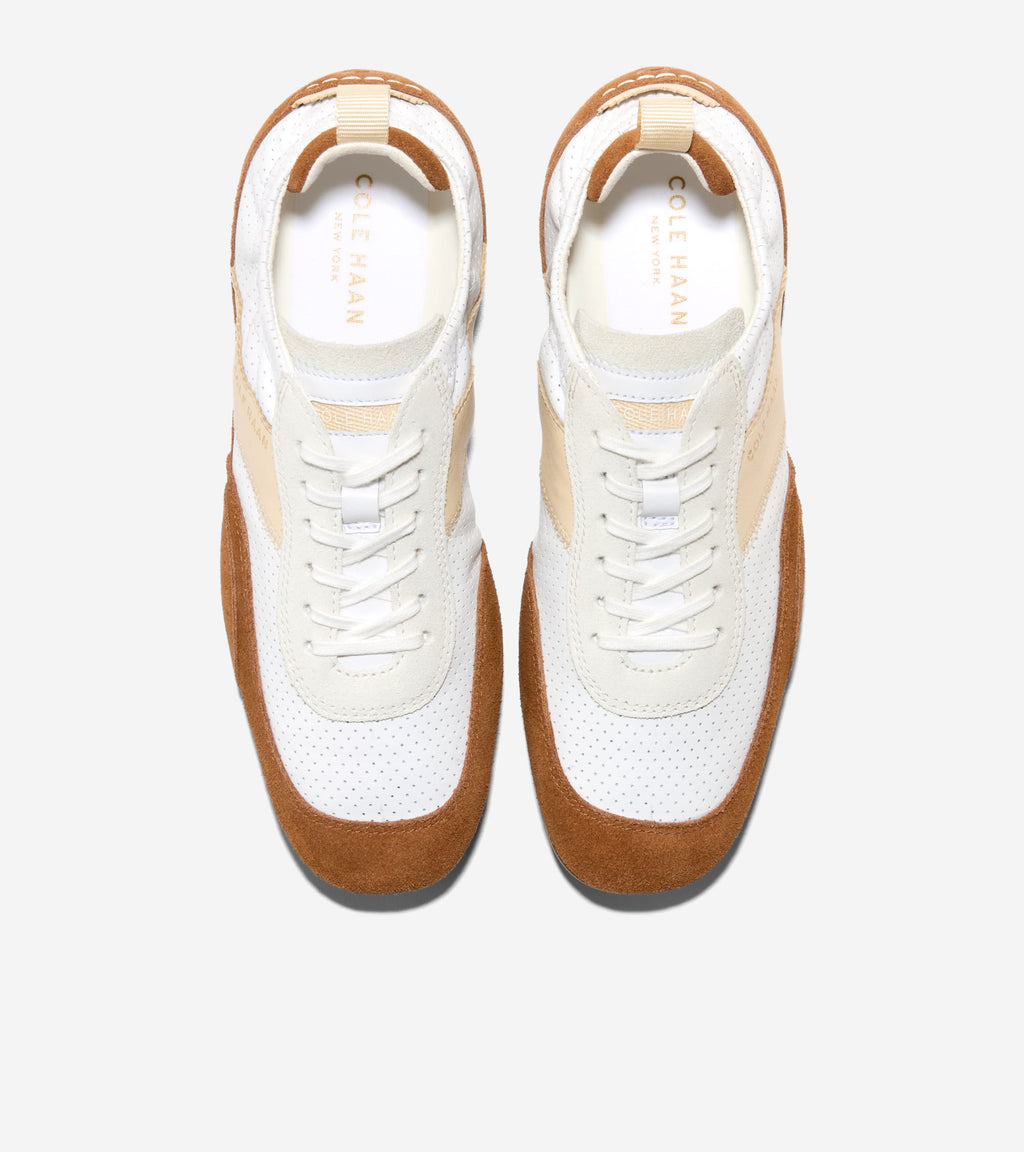 Women's GrandPrø Travina Sneakers-Tobacco-Vanilla-Powder