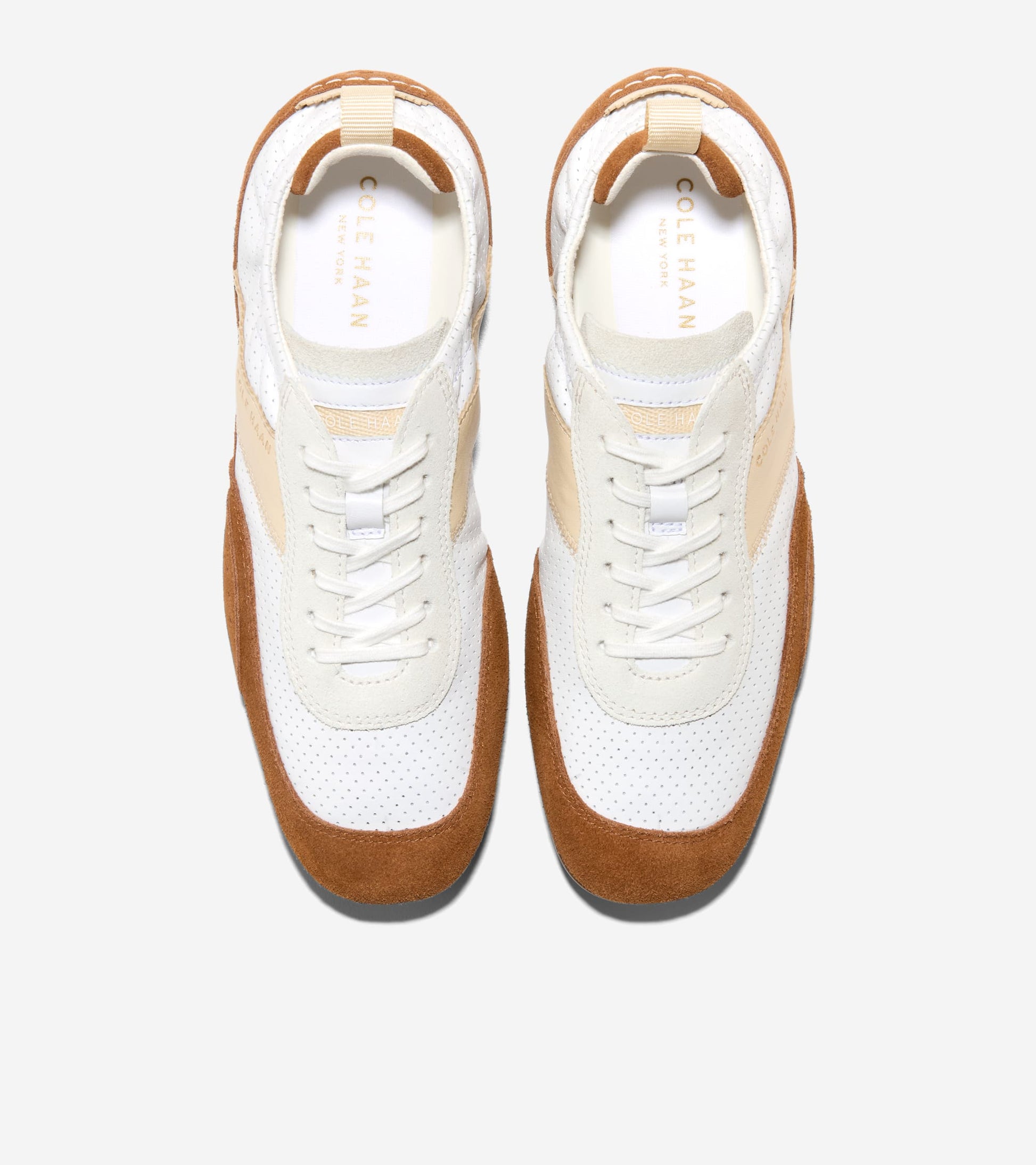 Women's GrandPrø Travina Sneakers-Tobacco-Vanilla-Powder