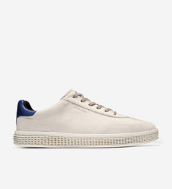 Men's GrandPrø SkyWeave™ Turf Sneakers-Pumice Stone-Blue Depths-Ivory