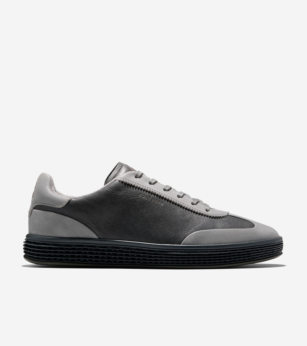 Men's GrandPrø SkyWeave™ Turf Sneakers-Gray Pinstripe-Steel Gray