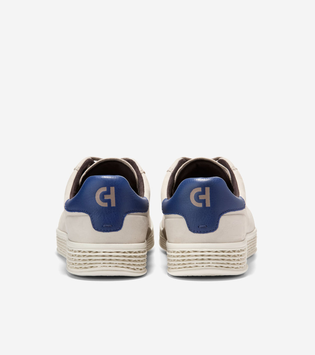 Men's GrandPrø SkyWeave™ Turf Sneakers-Pumice Stone-Blue Depths-Ivory