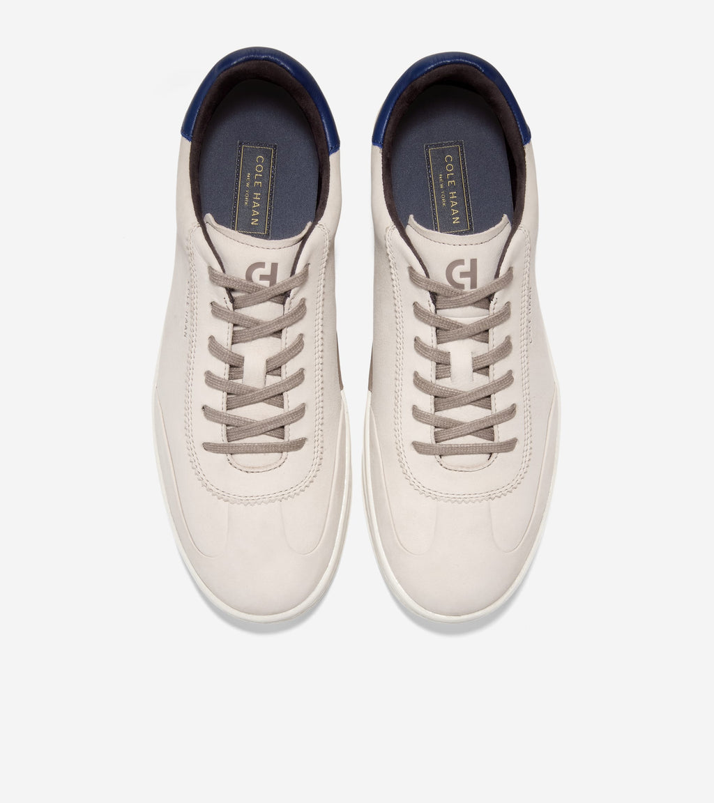 Men's GrandPrø SkyWeave™ Turf Sneakers-Pumice Stone-Blue Depths-Ivory