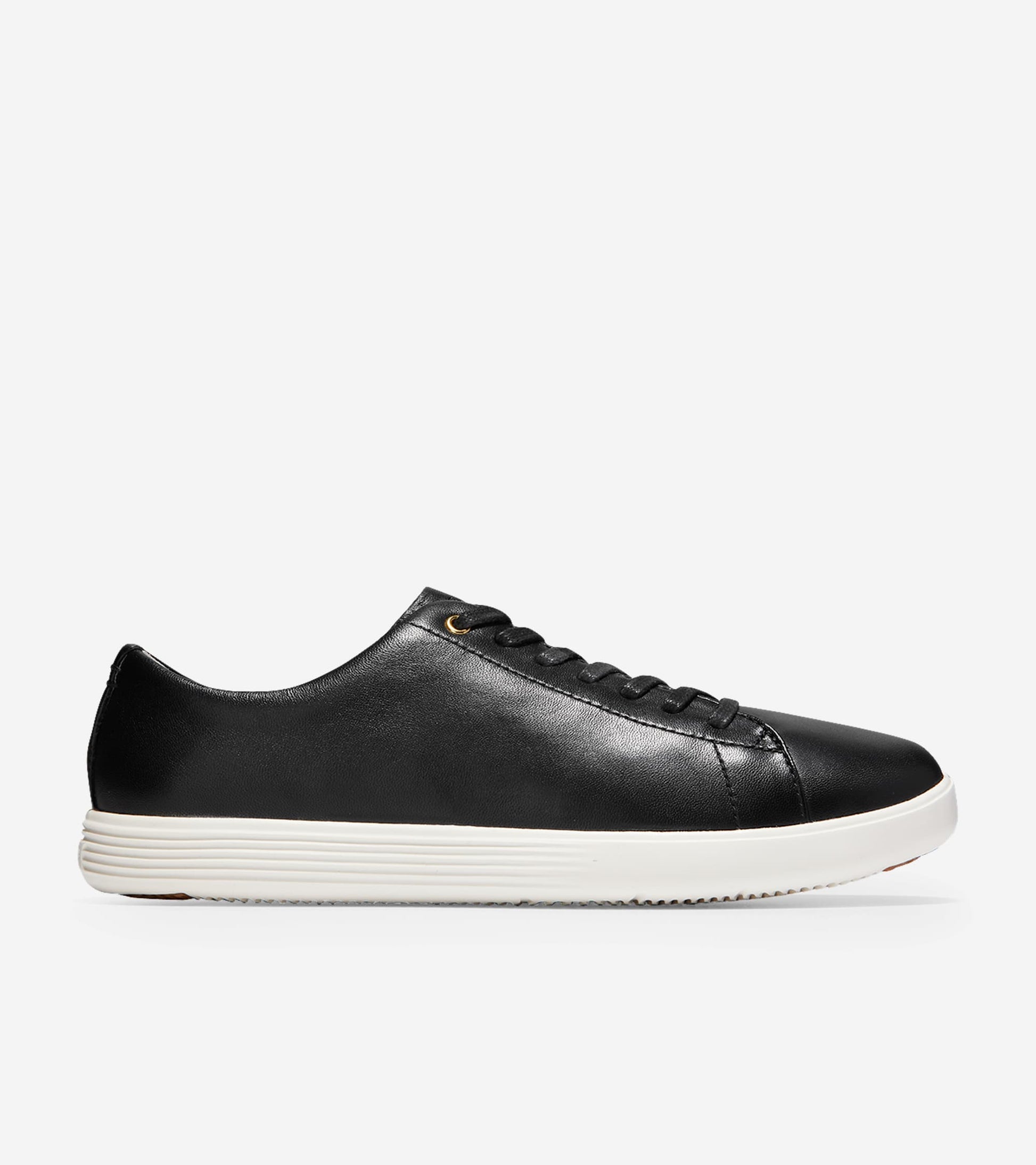 Cole Haan Women's Grand Crosscourt Ii Sneaker Black Leather 9.5