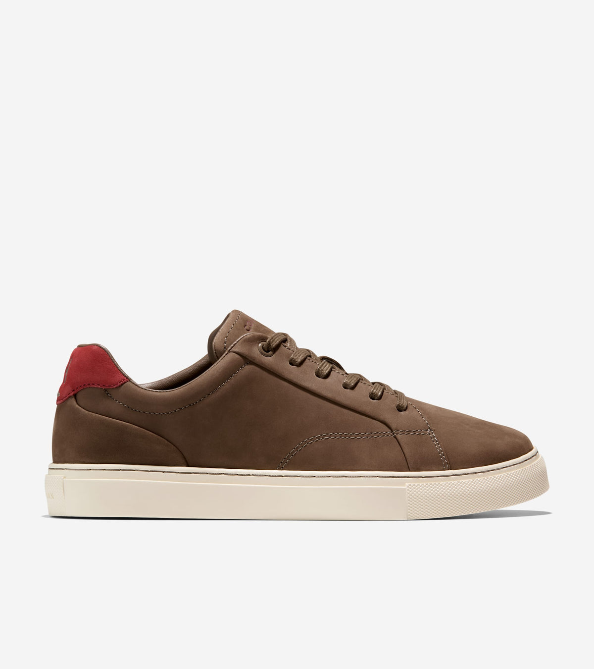 Men's Grand Kittery Court Sneakers-Truffle-Syrah-Ivory