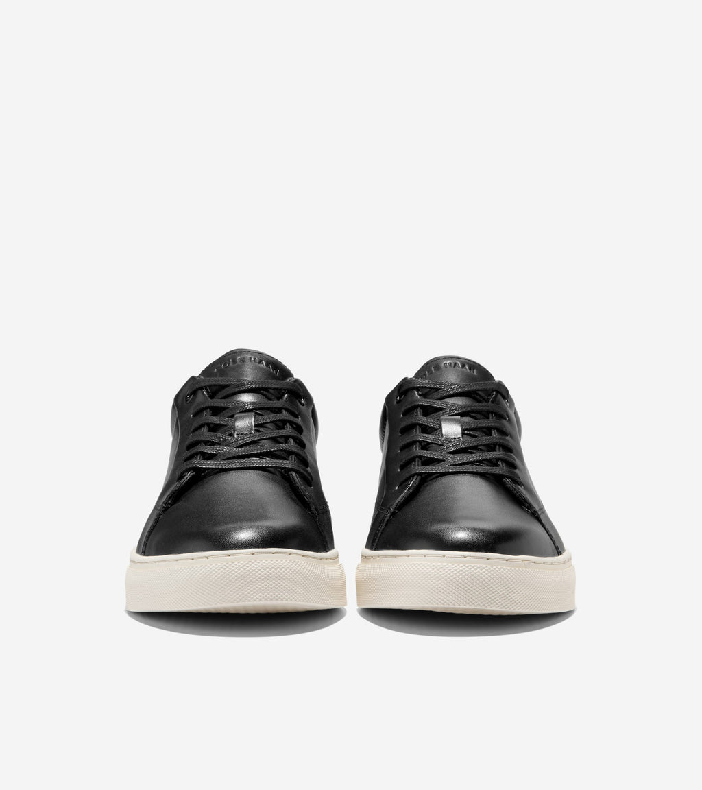 Men's Grand Kittery Court Sneakers-Black-Irish Coffee-Ivory