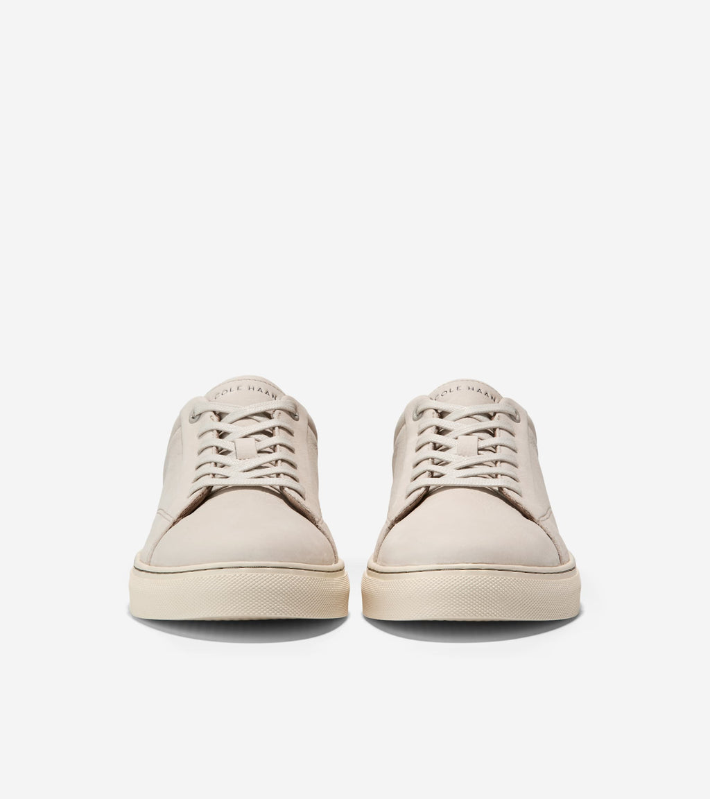 Men's Grand Kittery Court Sneakers-Pumice Stone-Tea Leaf-Ivory