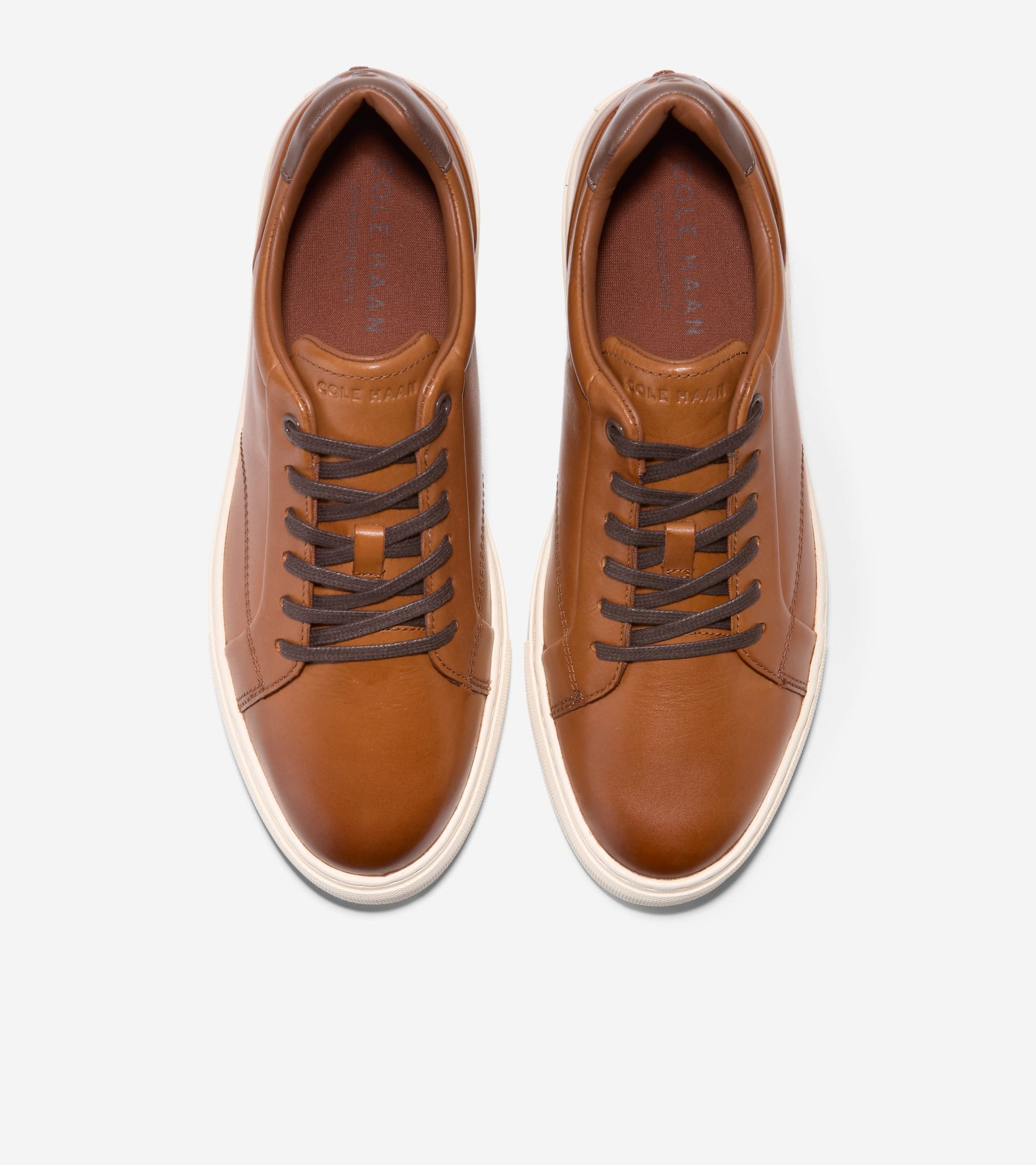 Men's Grand Kittery Court Sneakers-British Tan-Ivory