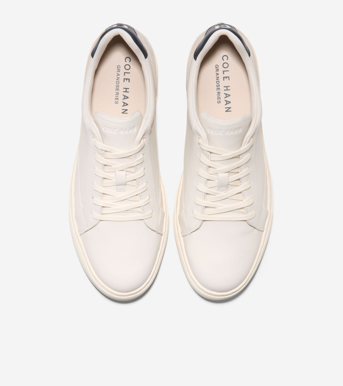 Men's Grand Kittery Court Sneakers-Ivory-Blueberry-Oxford Tan