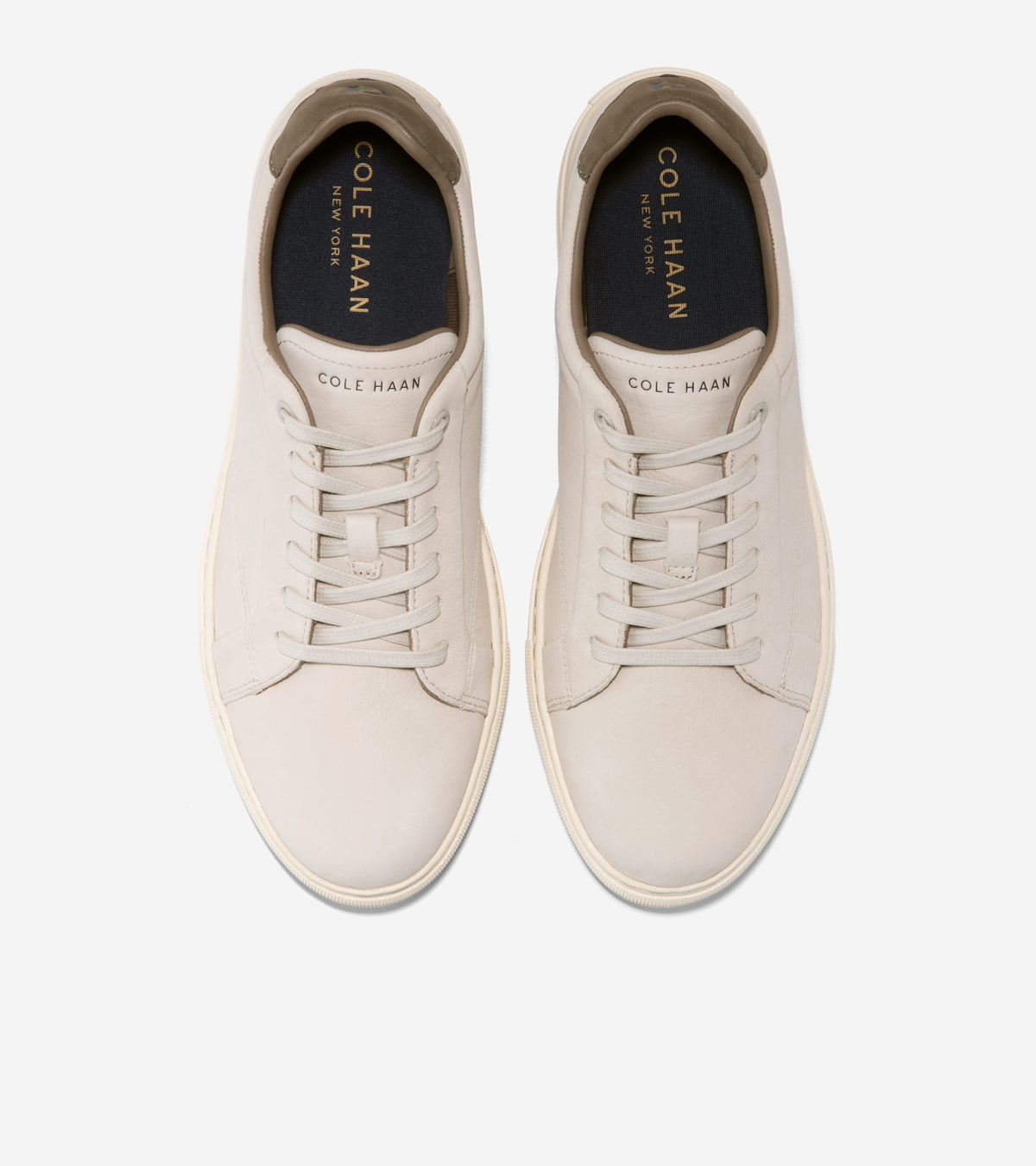 Men's Grand Kittery Court Sneakers-Pumice Stone-Tea Leaf-Ivory