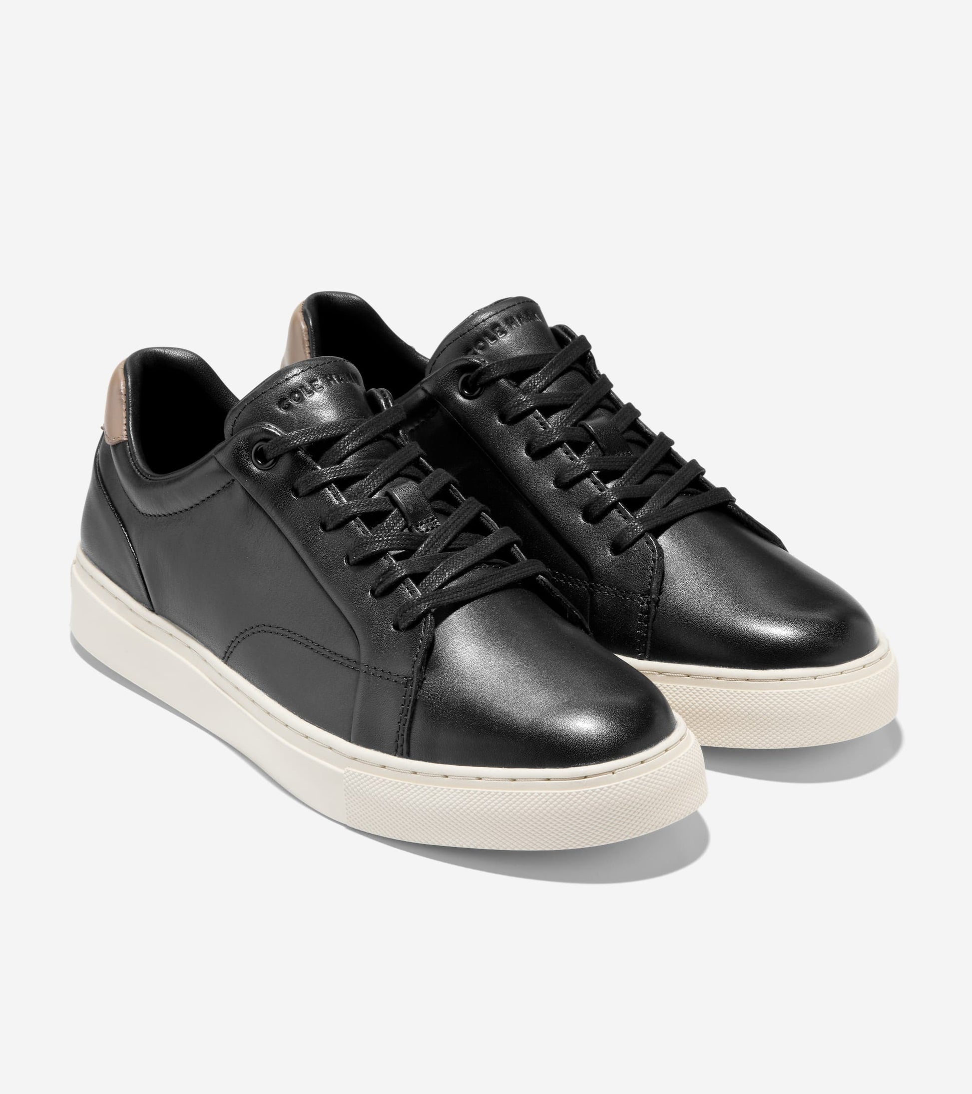 Men's Grand Kittery Court Sneakers-Black-Irish Coffee-Ivory