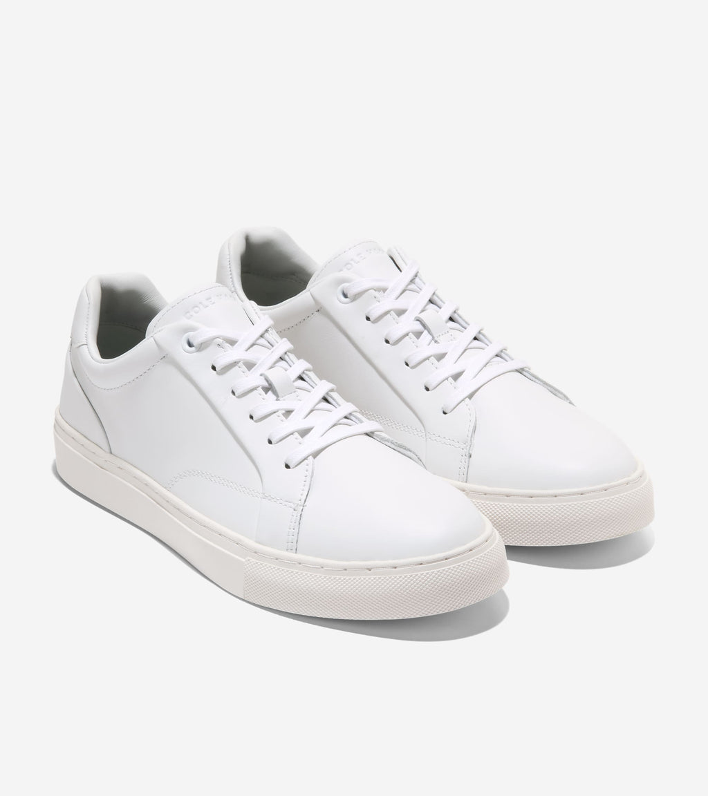 Men's Grand Kittery Court Sneakers-Optic White
