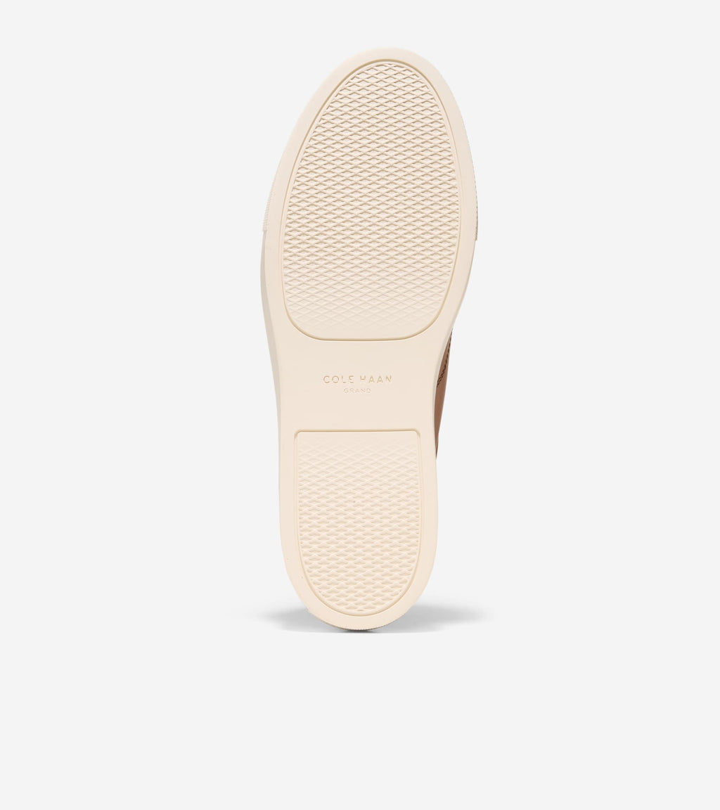 Men's Grand Kittery Court Sneakers-British Tan-Ivory