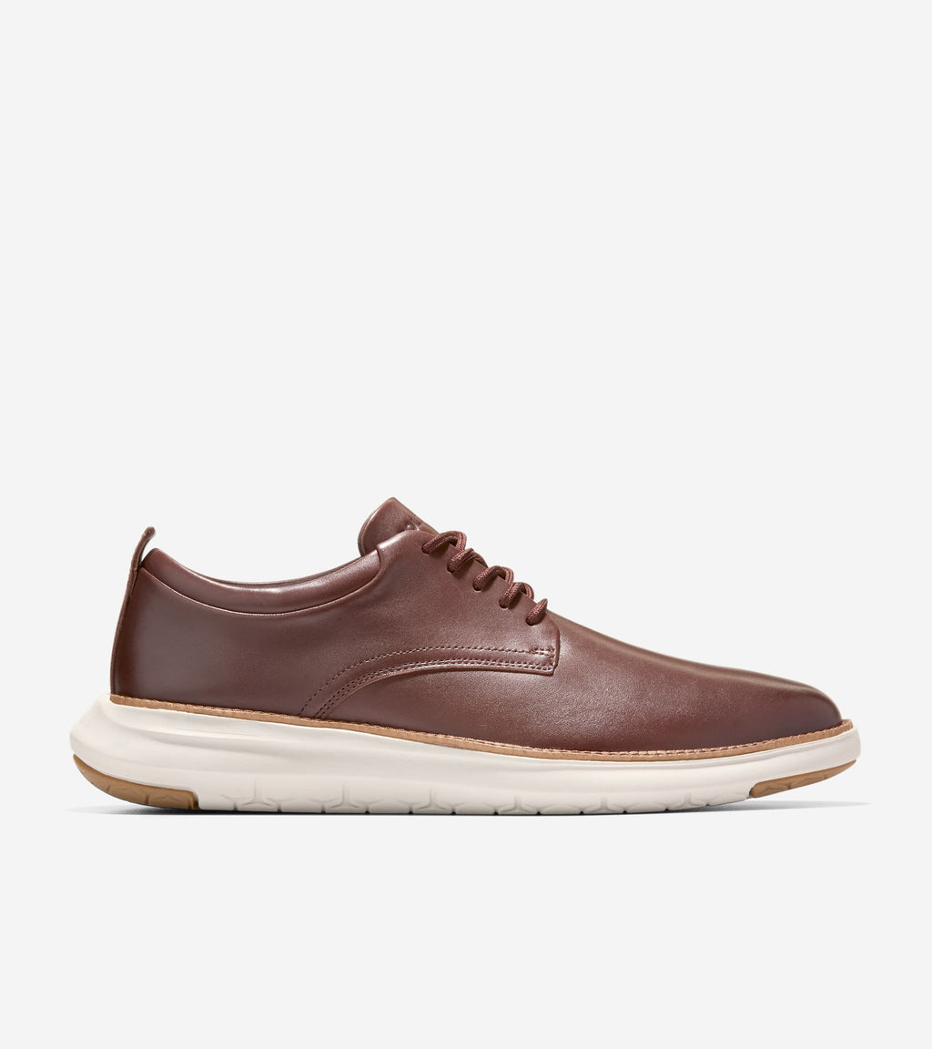 Men's Grand Remix Oxfords-Chestnut-Dove