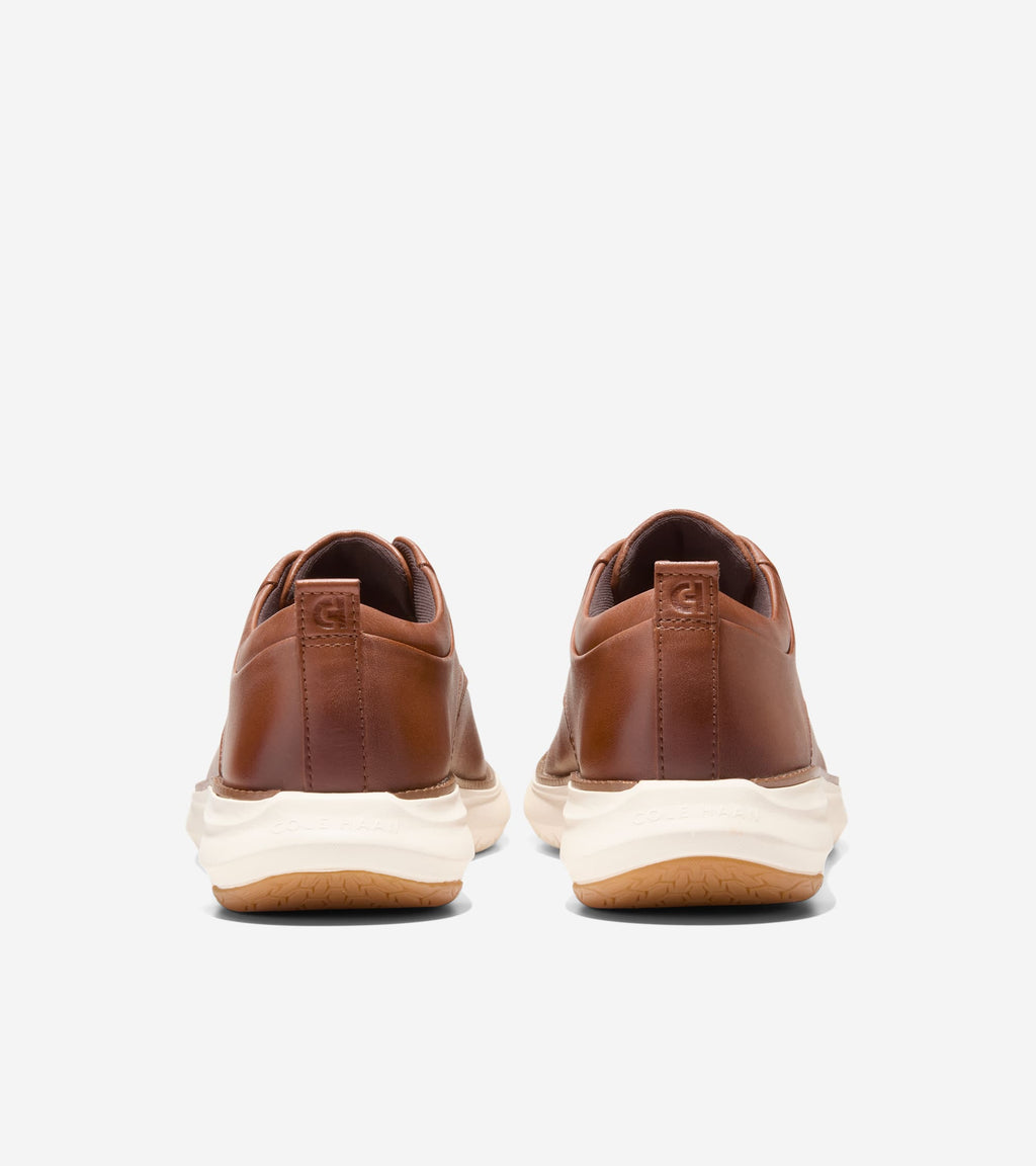 Men's Grand Remix Oxfords-British Tan-Ivory