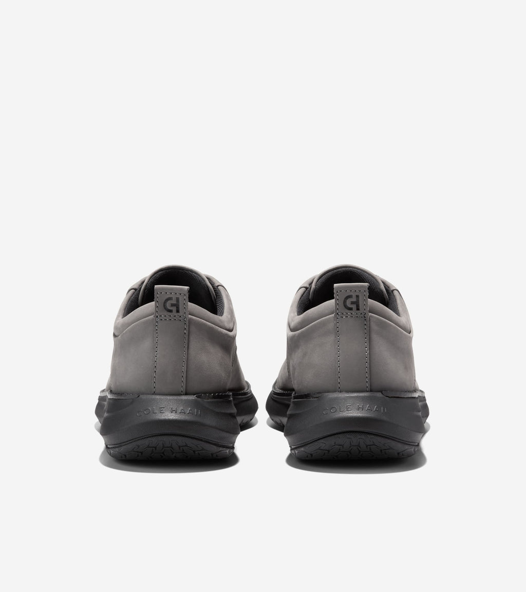 Men's Grand Remix Oxfords-Steel Gray-Black